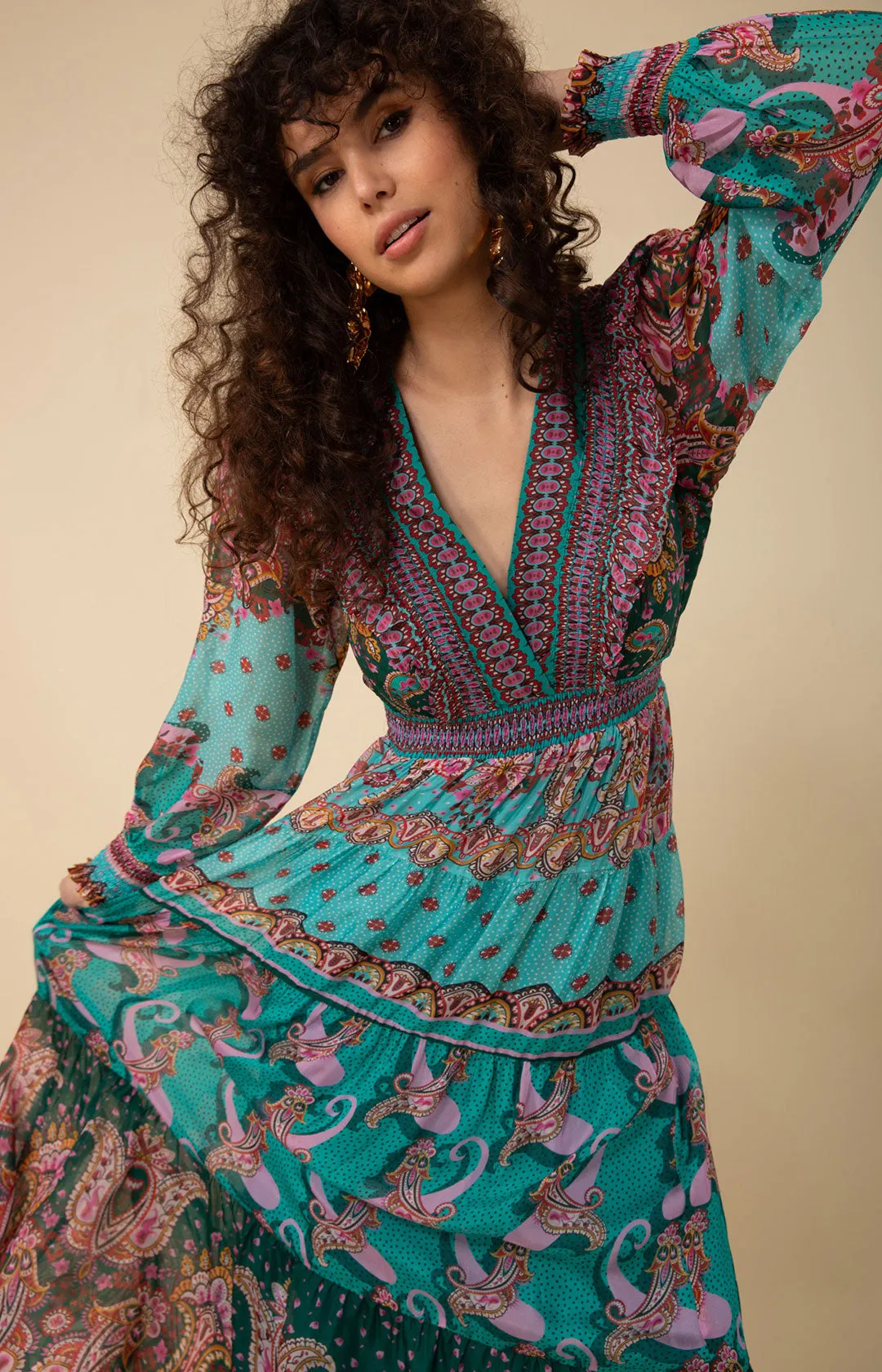 Nyla Maxi Dress sold by Hale Bob product image thumbnail 4
