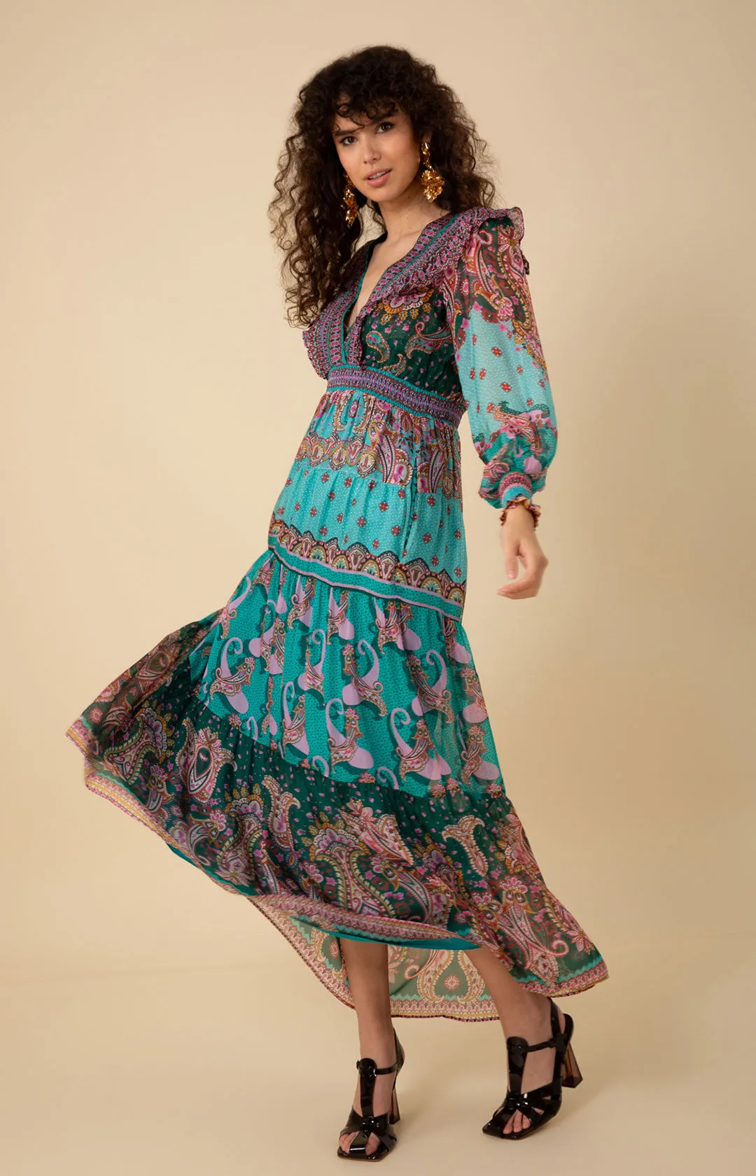 Nyla Maxi Dress sold by Hale Bob product image thumbnail 5
