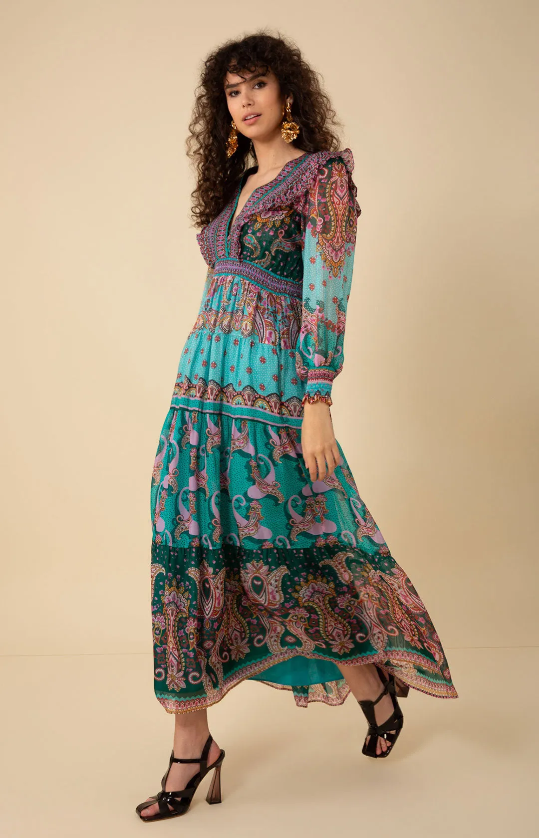 Nyla Maxi Dress sold by Hale Bob product image thumbnail 2