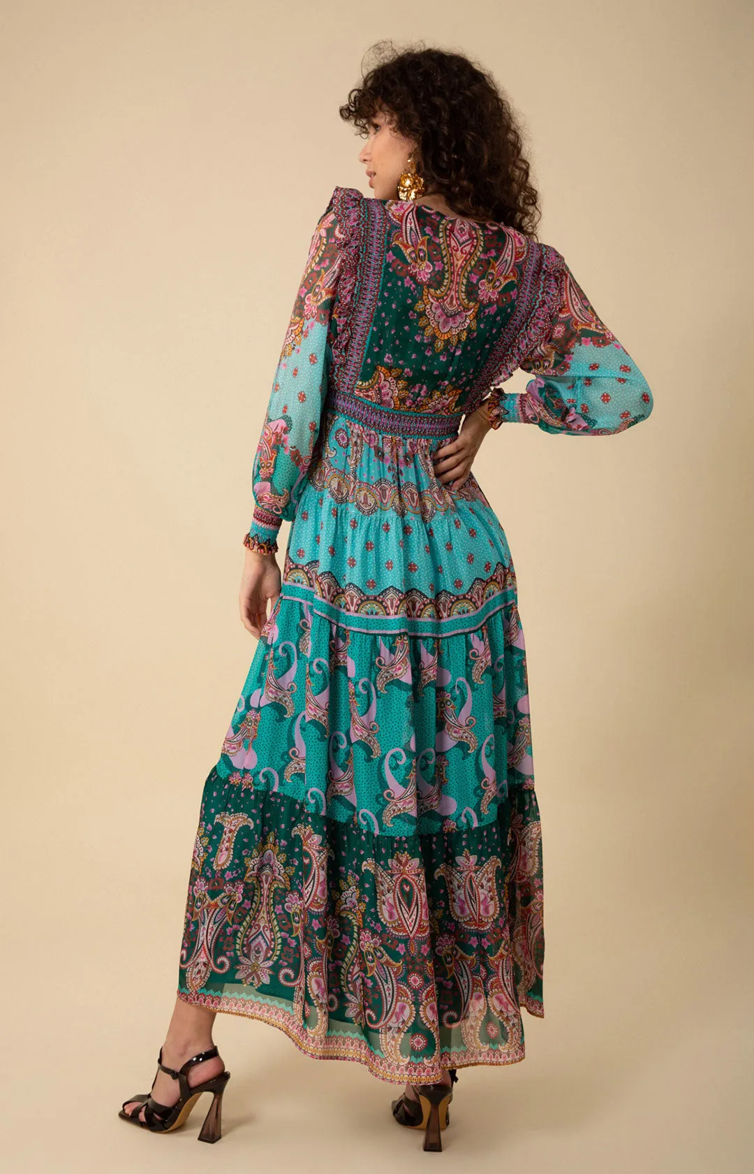 Nyla Maxi Dress sold by Hale Bob product image thumbnail 3