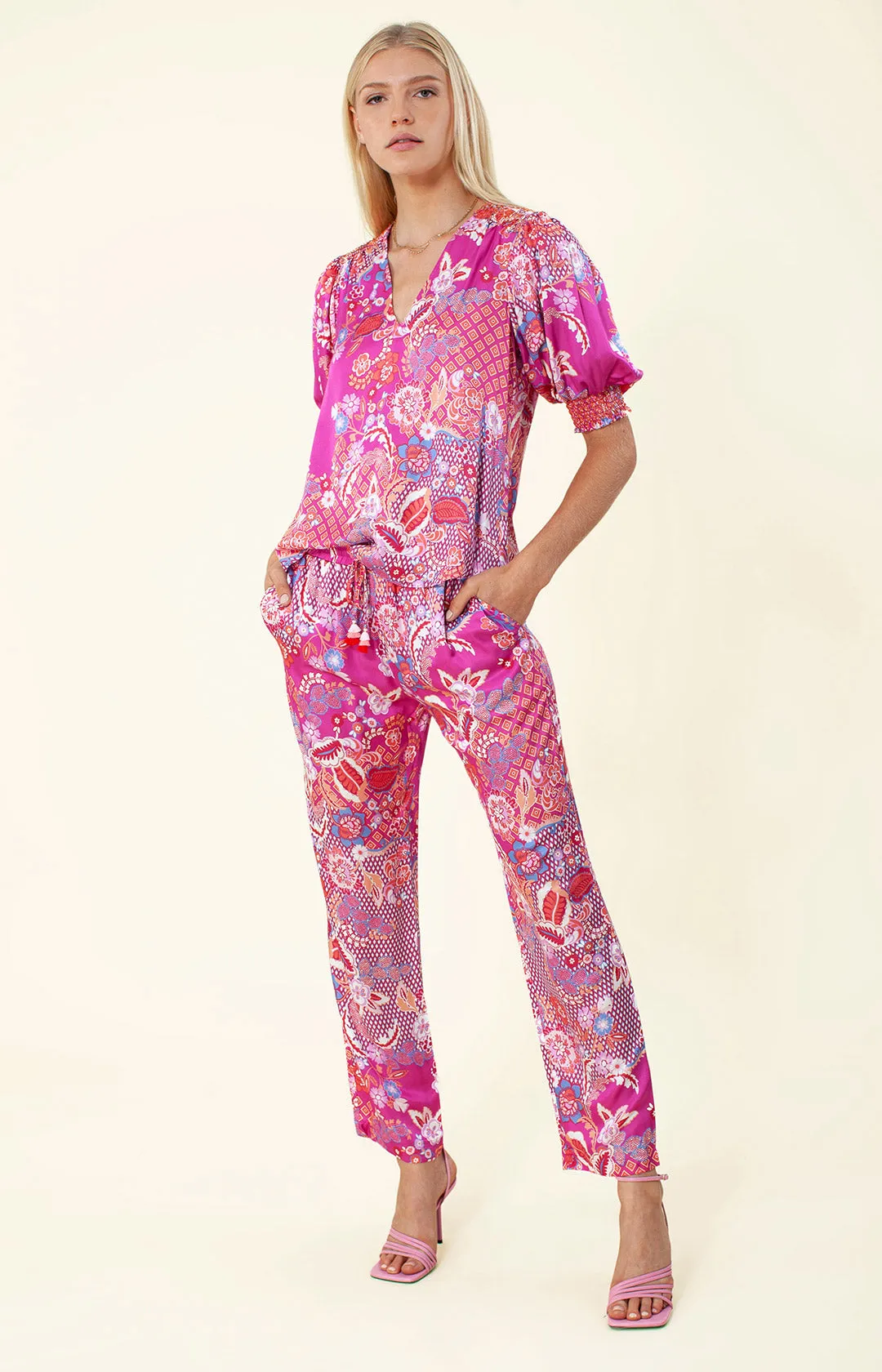 Ceres Silk Pant sold by Hale Bob product image thumbnail 3