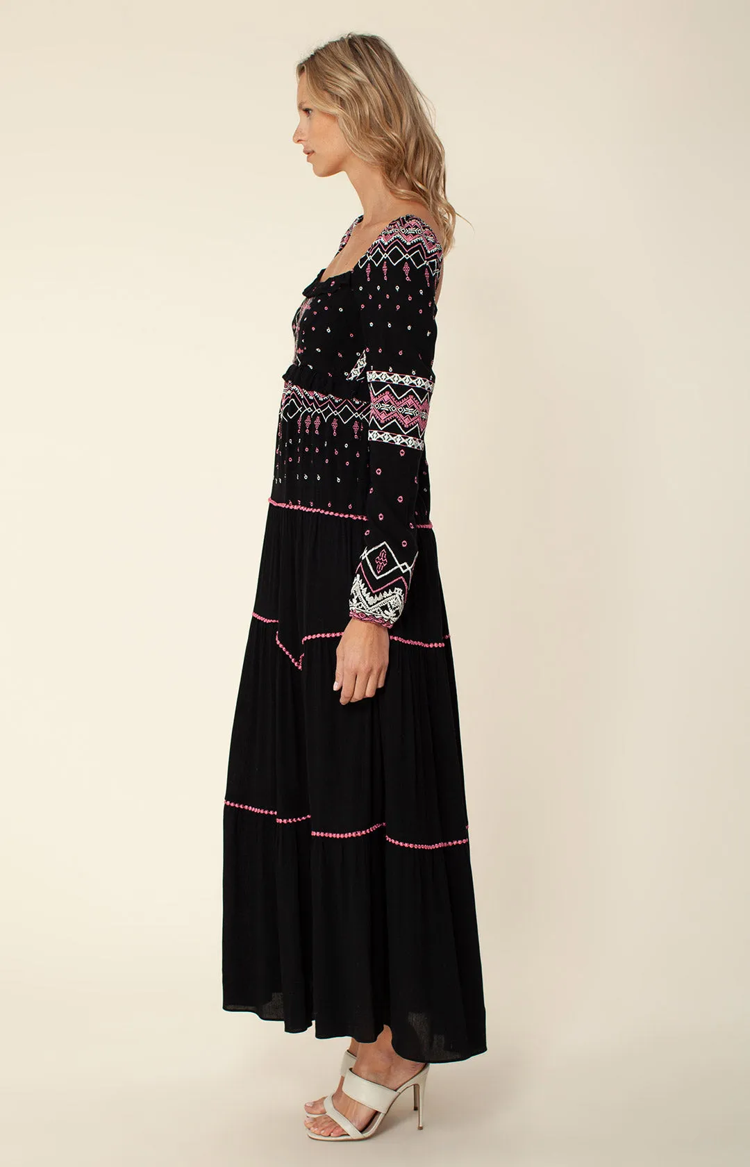 Natalie Maxi Dress sold by Hale Bob product image thumbnail 3