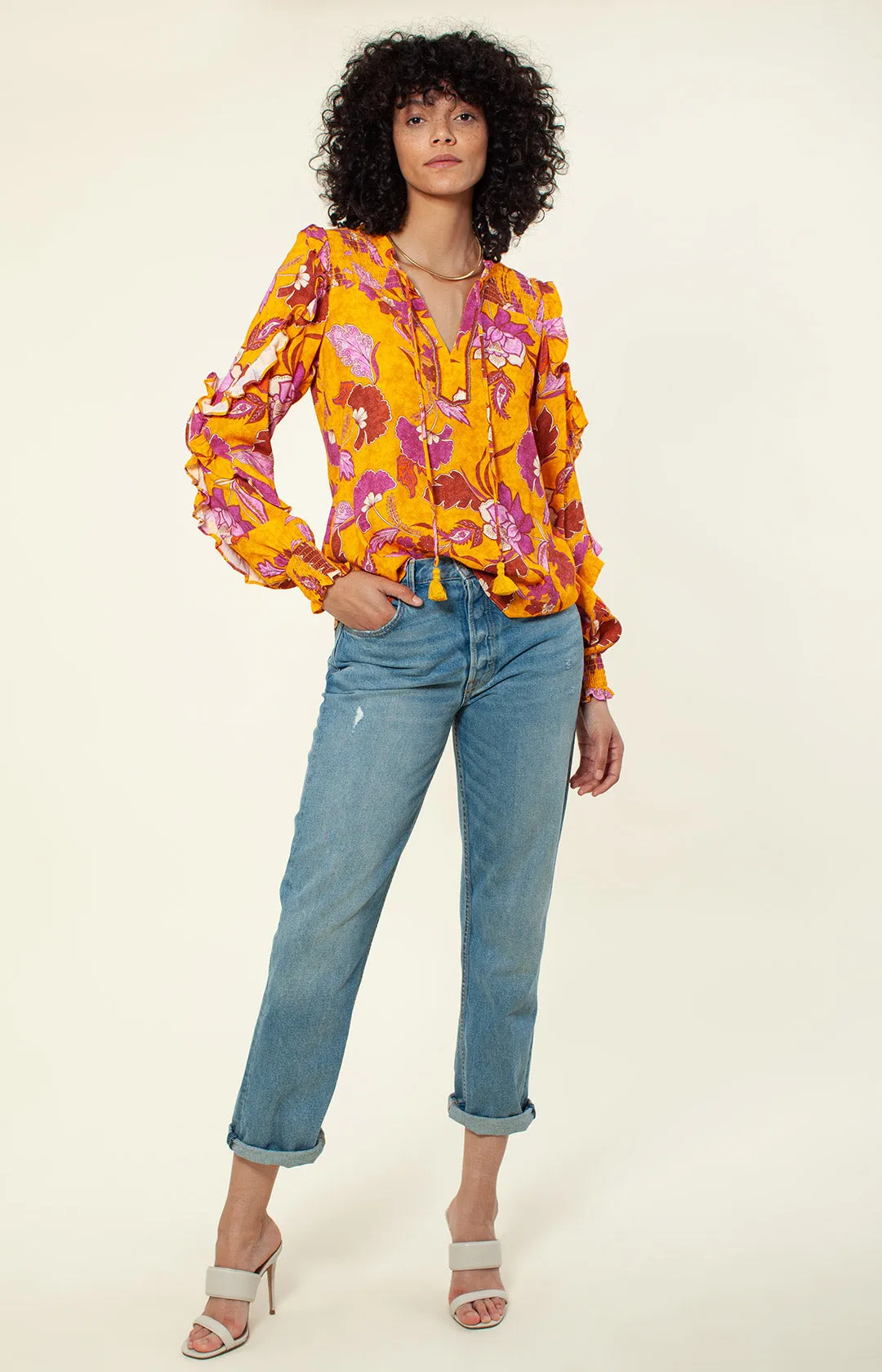 Savanna Top *Beaded* sold by Hale Bob product image thumbnail 4