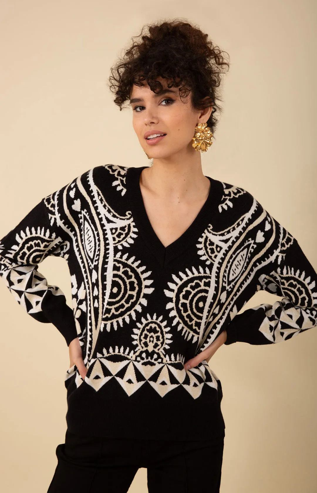 Gwendolyn Sweater sold by Hale Bob product image thumbnail 4