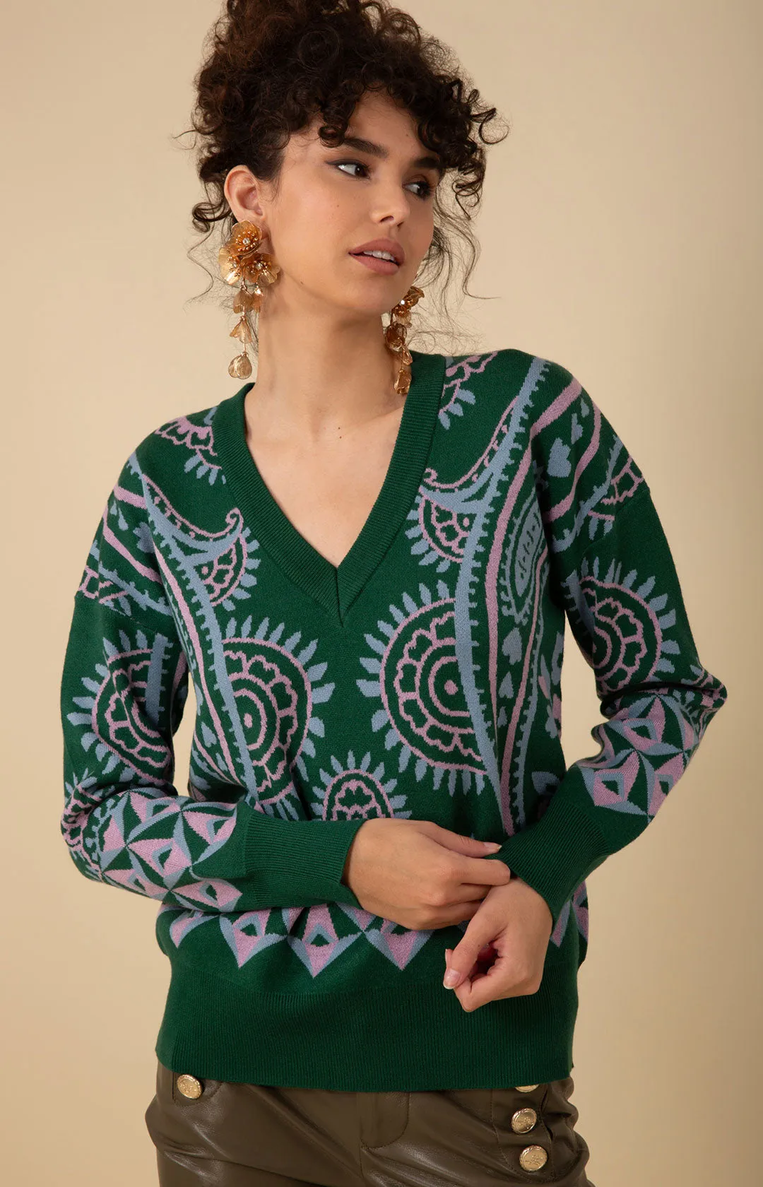 Gwendolyn Sweater sold by Hale Bob product image thumbnail 3