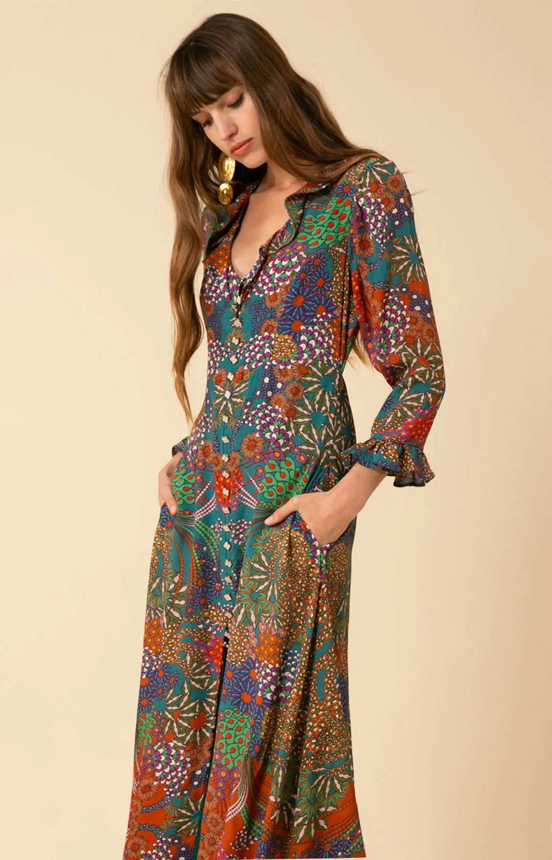 Mya Maxi Dress sold by Hale Bob product image thumbnail 5