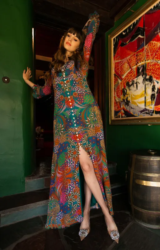 Mya Maxi Dress made by Hale Bob