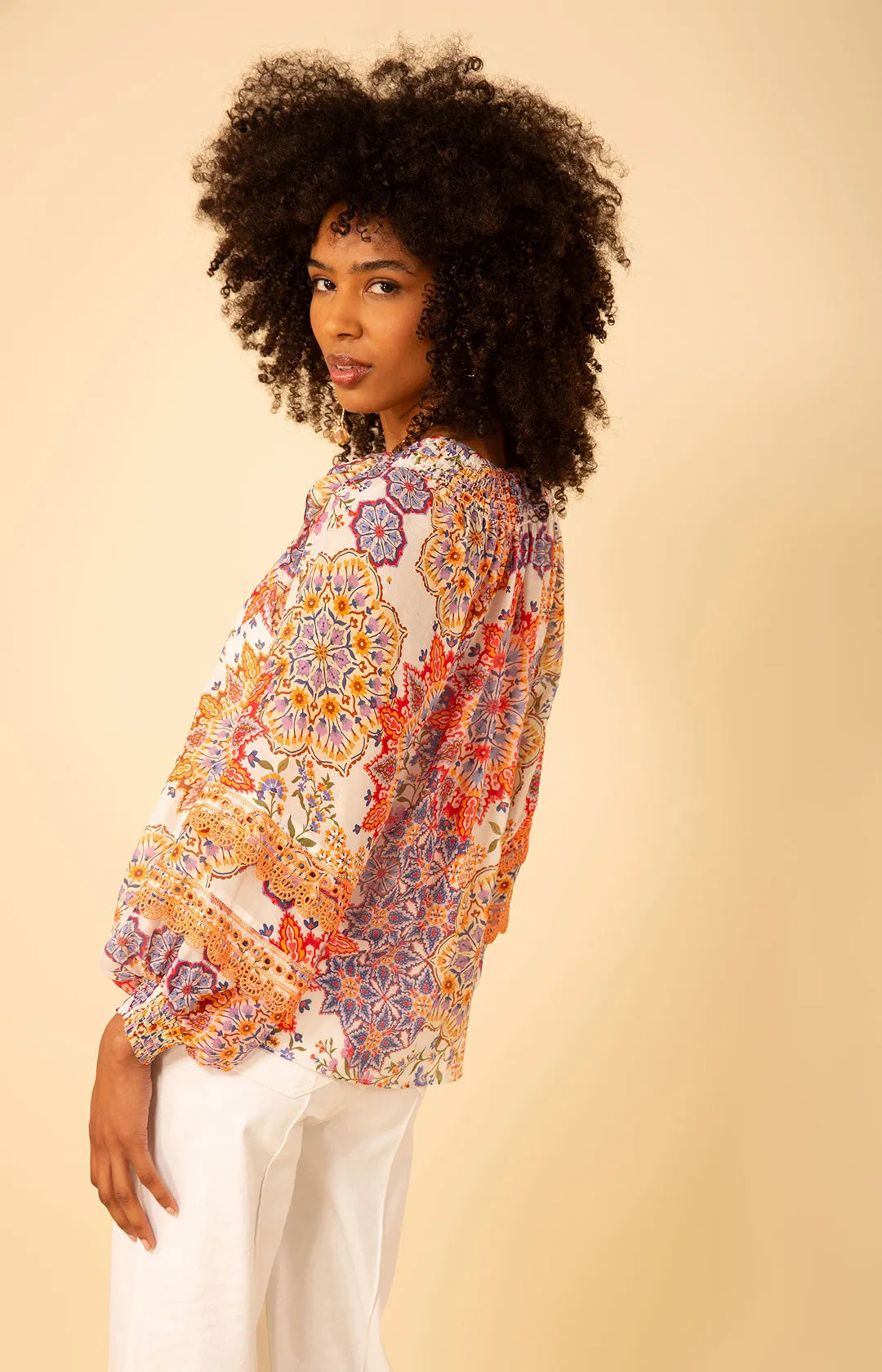 Lilith Voile Top sold by Hale Bob product image thumbnail 2