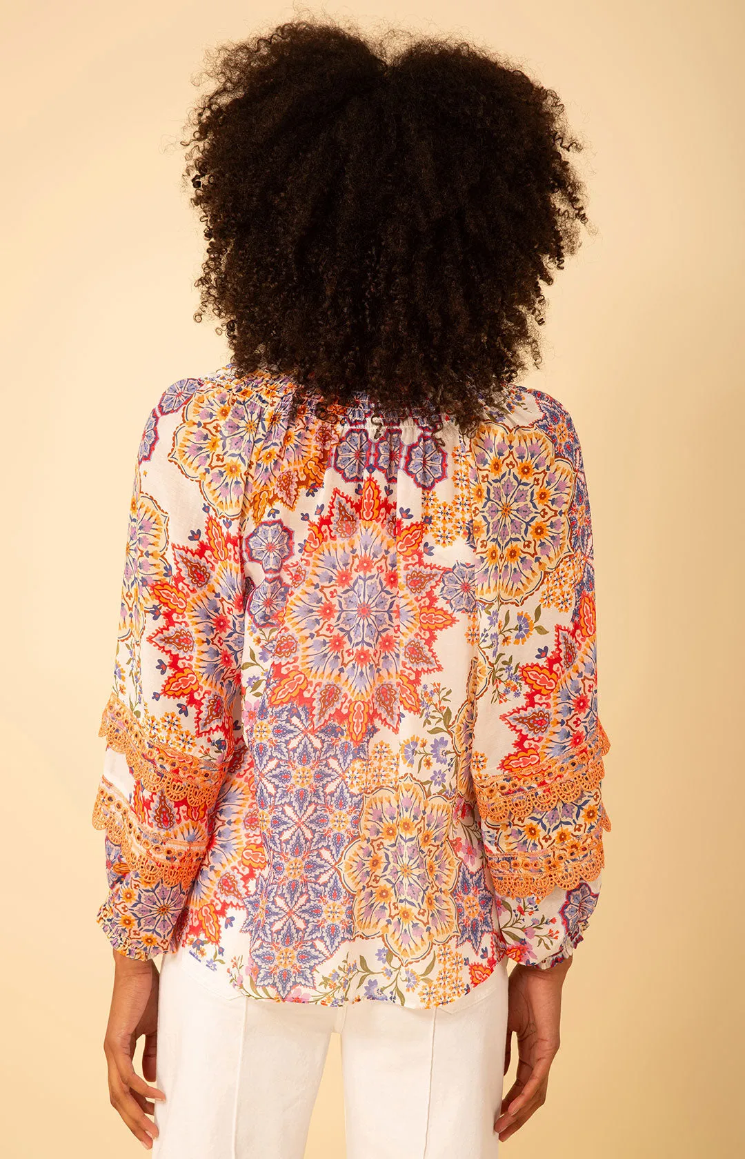 Lilith Voile Top sold by Hale Bob product image thumbnail 3