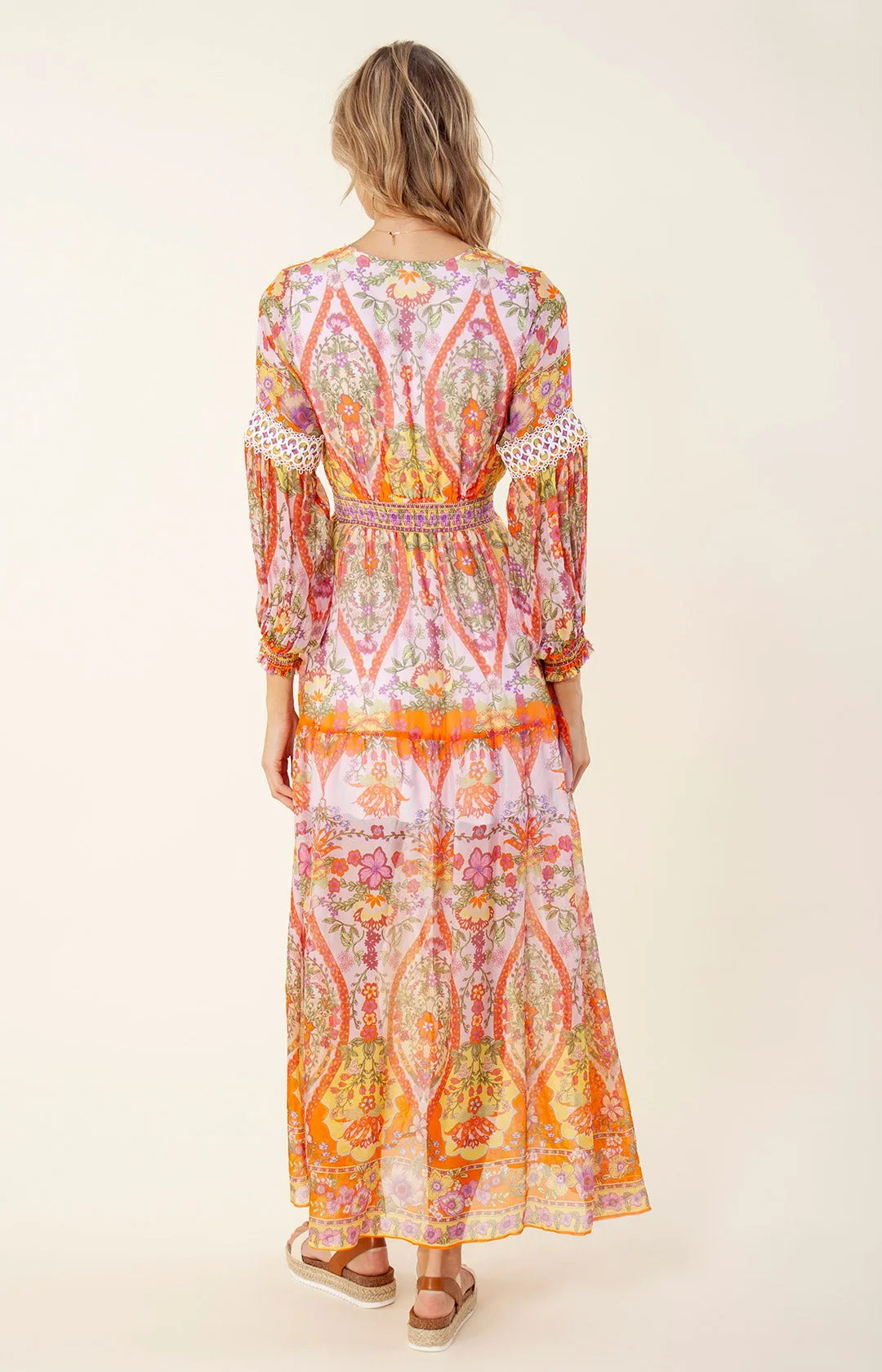 Edlynn Chiffon Maxi Dress sold by Hale Bob product image thumbnail 2