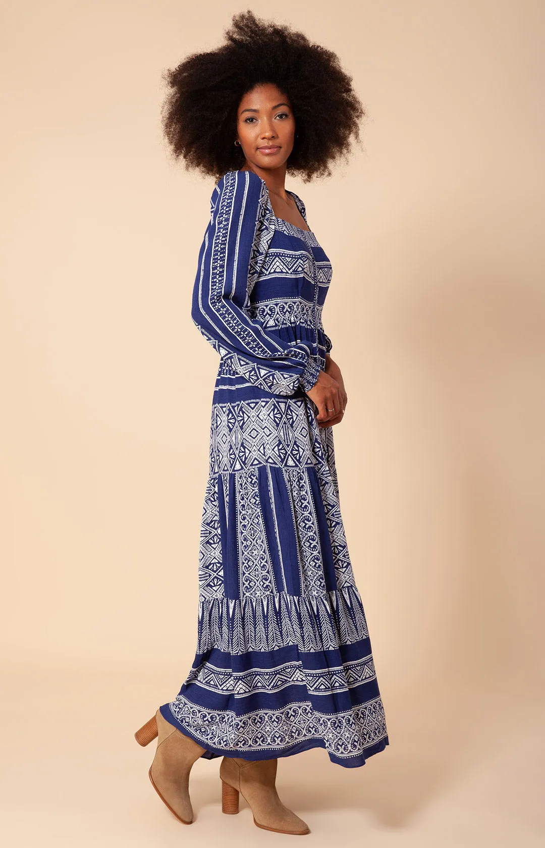 Anci Tiered Maxi Dress sold by Hale Bob product image thumbnail 4