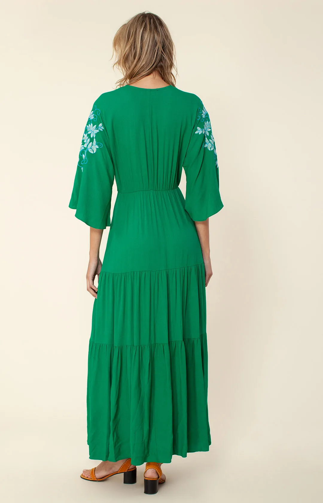 Cecilia Embroidered Maxi Dress sold by Hale Bob product image thumbnail 5