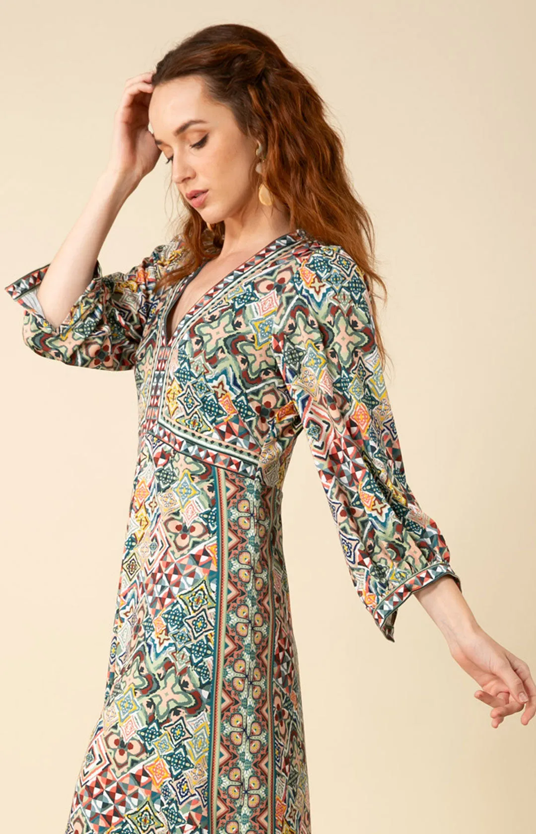 Gracelynn Jersey Dress Long sold by Hale Bob product image thumbnail 3