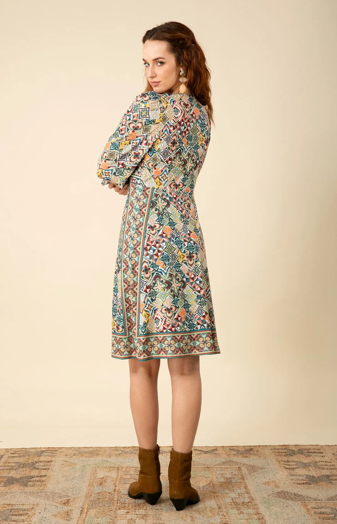 Gracelynn Jersey Dress Long sold by Hale Bob product image thumbnail 2
