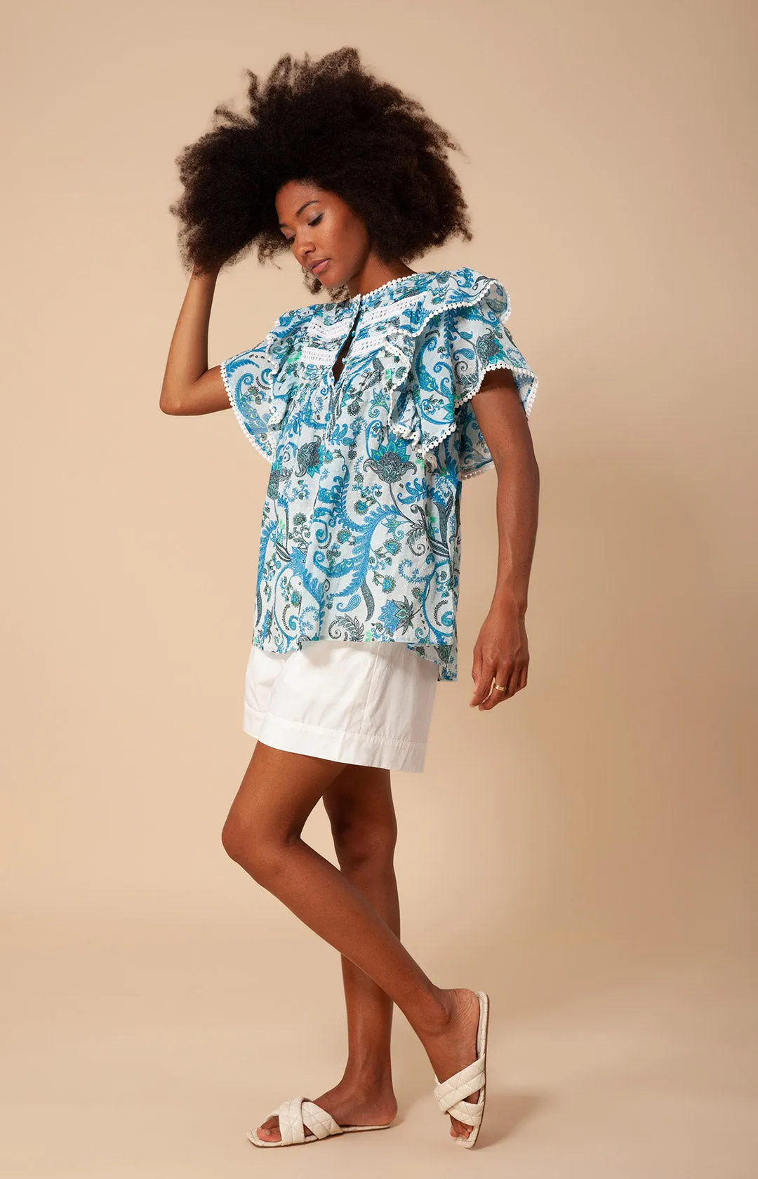 Luanne Swiss Dot Top sold by Hale Bob product image thumbnail 3