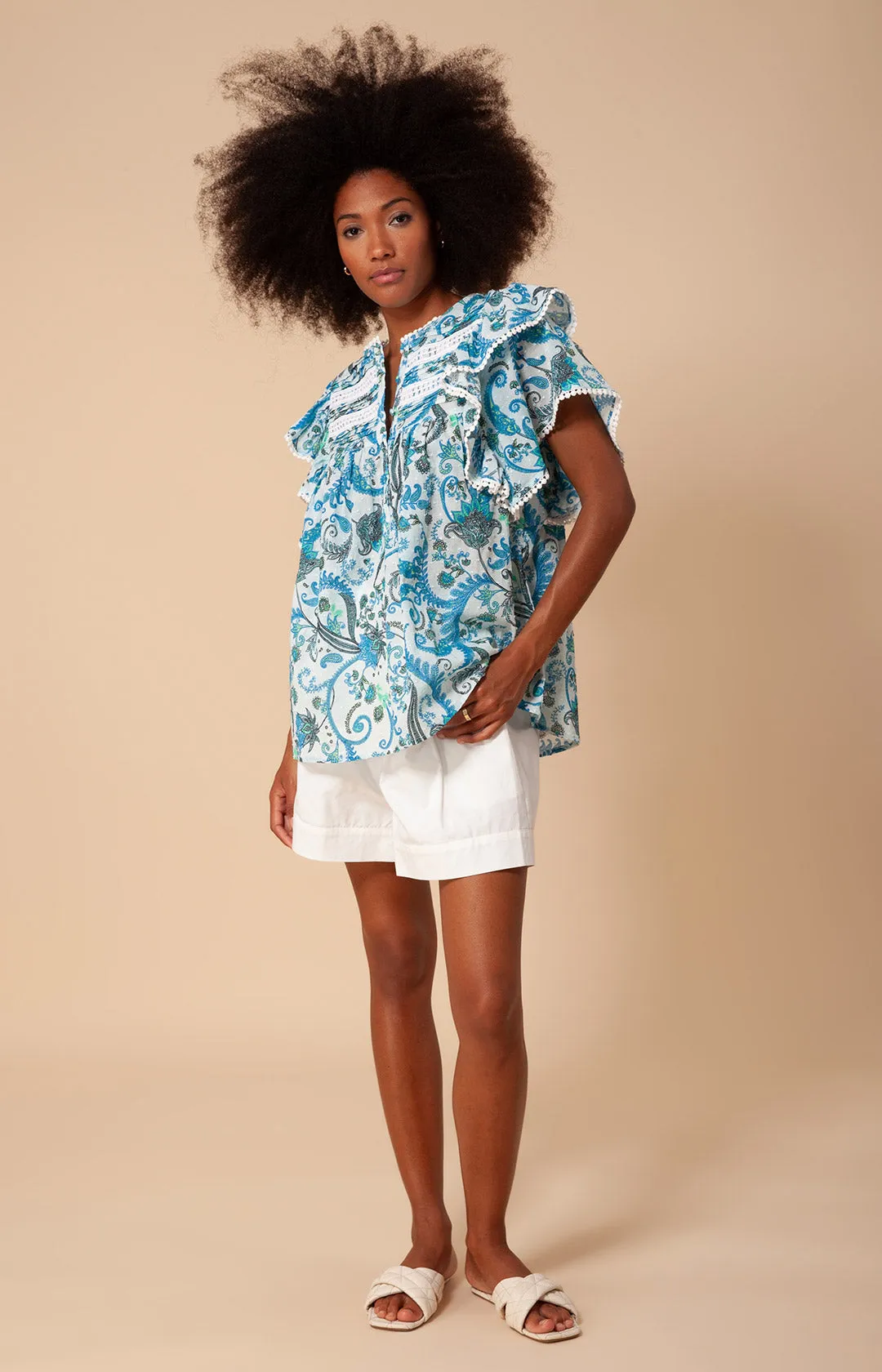 Luanne Swiss Dot Top sold by Hale Bob product image thumbnail 4