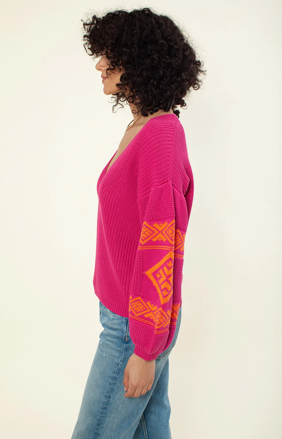 Olivia Jacquard Sweater sold by Hale Bob product image thumbnail 3