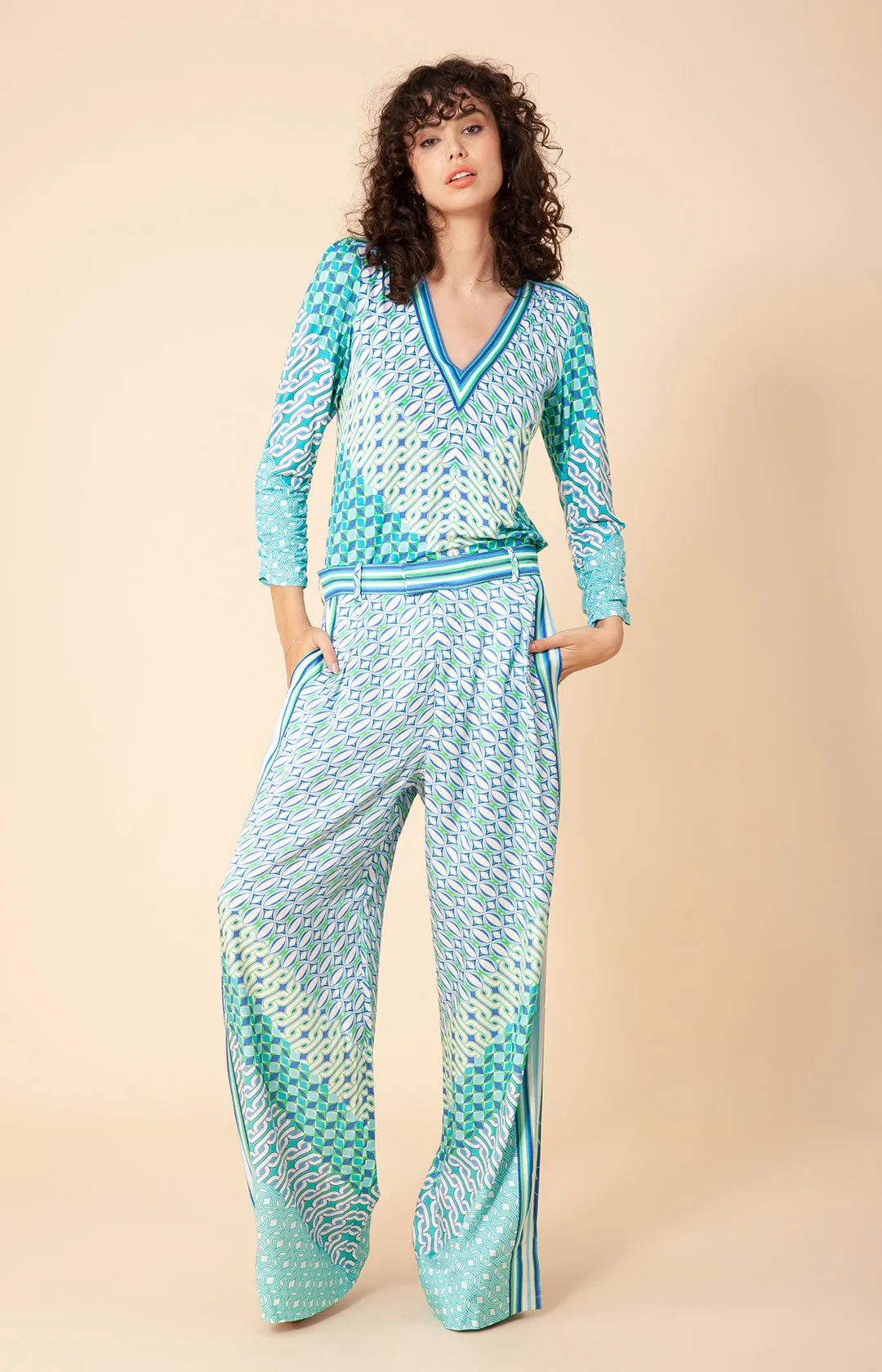 Hattie Wide Leg Pant sold by Hale Bob product image thumbnail 3