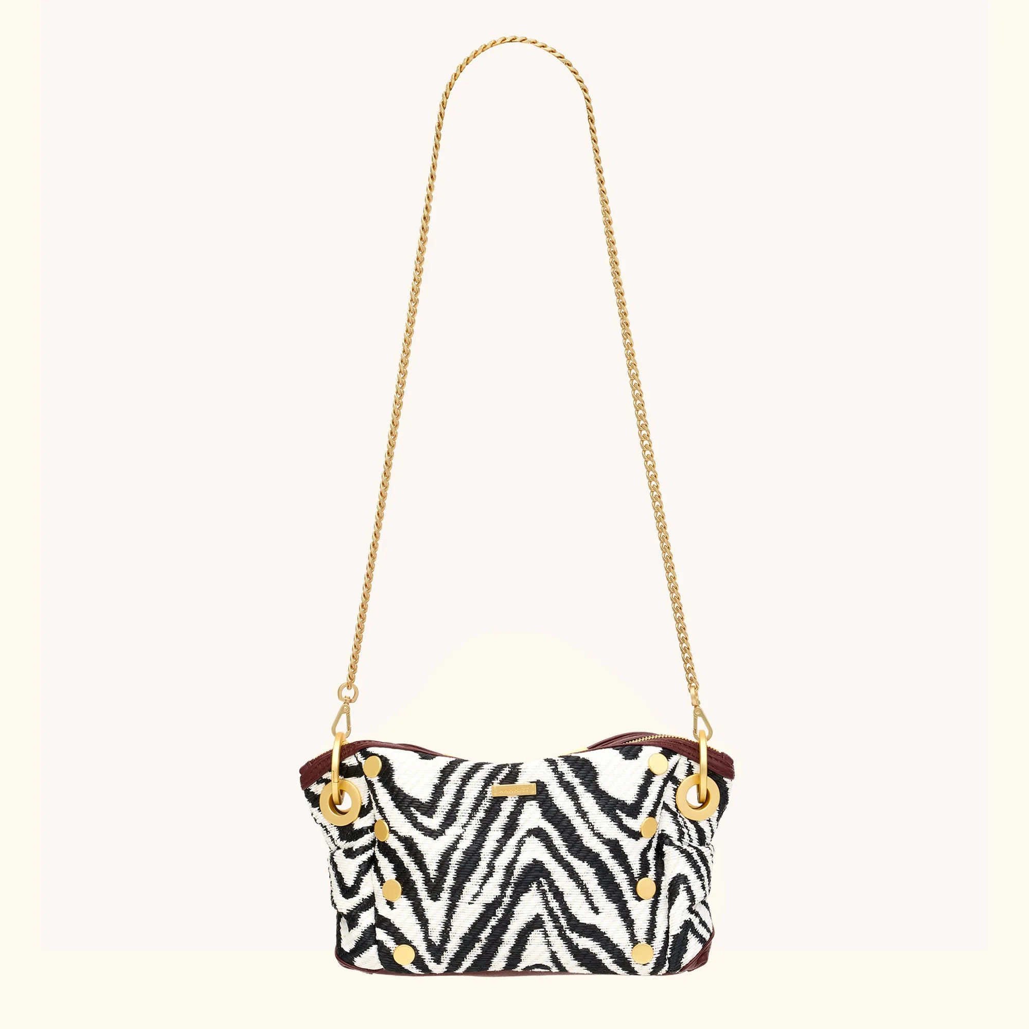 Metal Chain Long Strap | Brushed Gold sold by Hammitt product image thumbnail 3