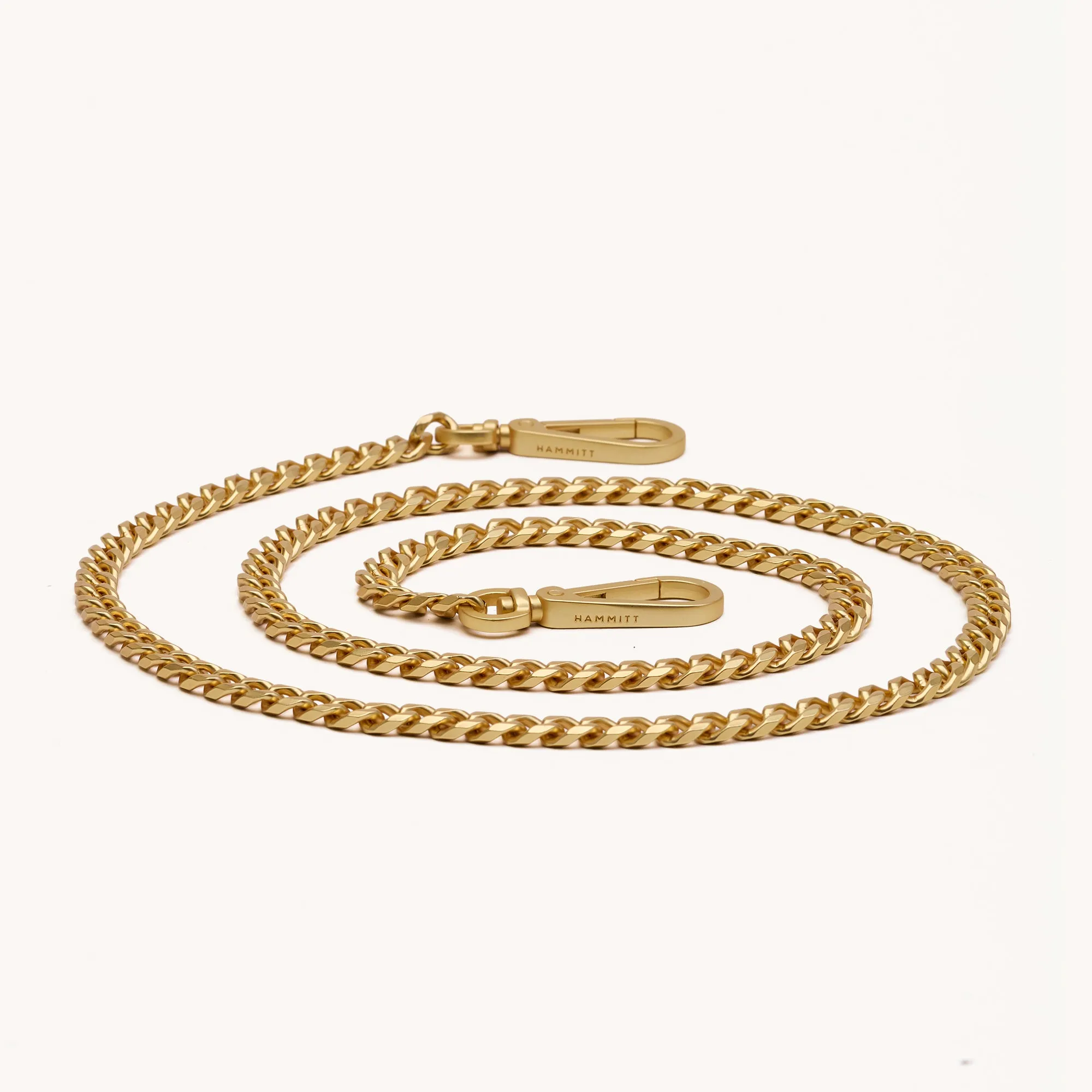 Metal Chain Long Strap | Brushed Gold sold by Hammitt product image thumbnail 2