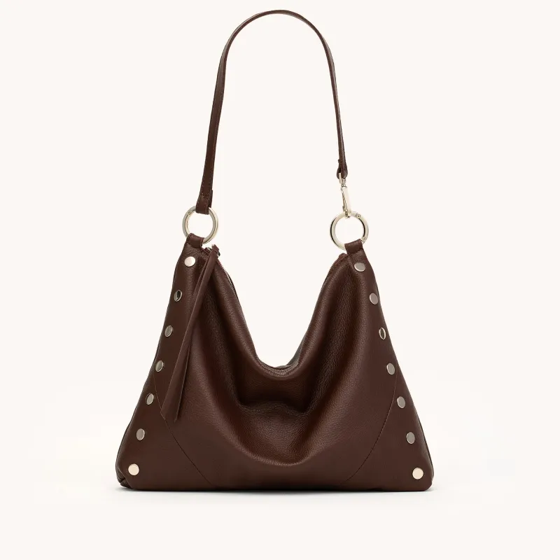 Kyle | Espresso Pebble/Silver | Lrg sold by Hammitt