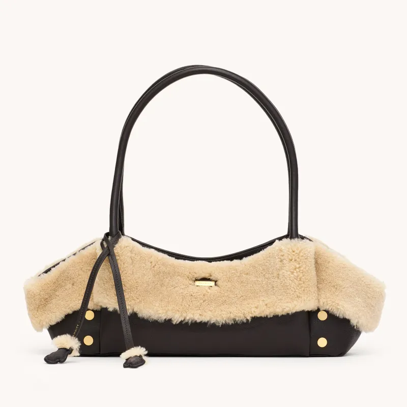 Paul Short | Sundance Shearling/Brushed Gold sold by Hammitt