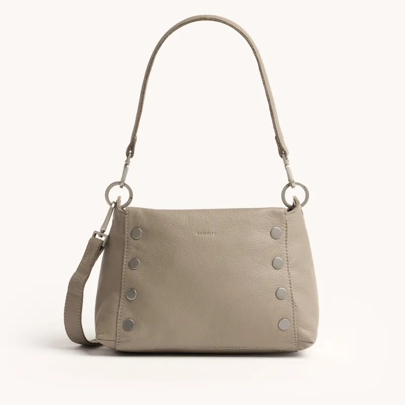 Bryant | Pewter Pebble/Brushed Silver | Med sold by Hammitt