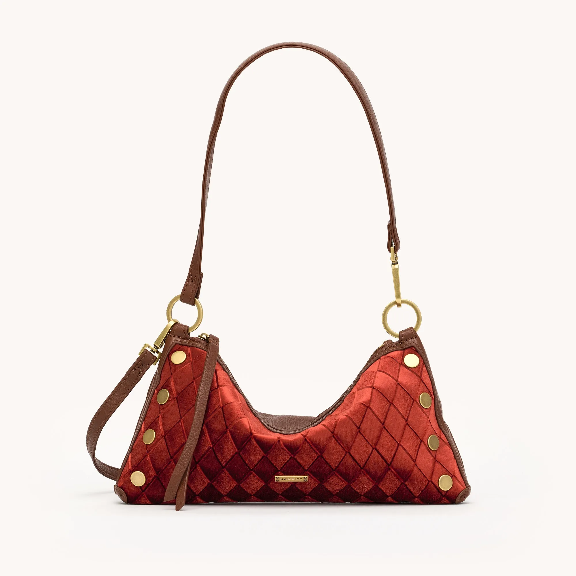 Kyle | Monarch Velvet/Antique Gold | Sml sold by Hammitt