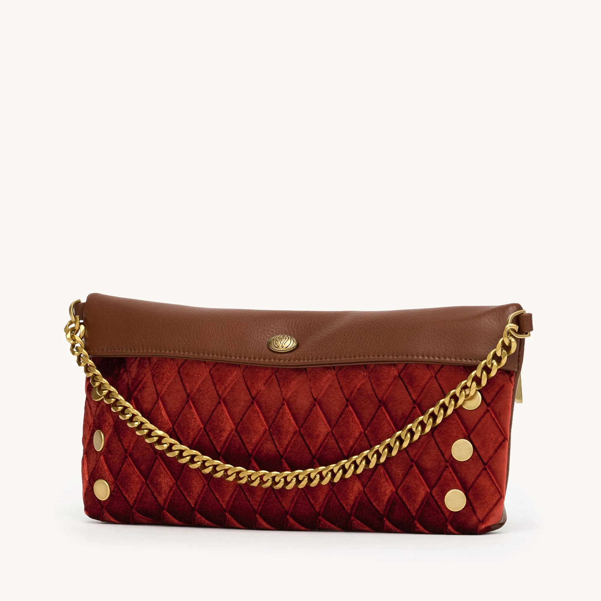 Invitation Clutch | Monarch Velvet/Antique Gold sold by Hammitt product image thumbnail 5
