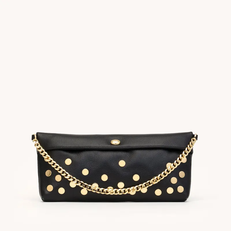 Invitation Clutch | Falling Rivets/Gold sold by Hammitt