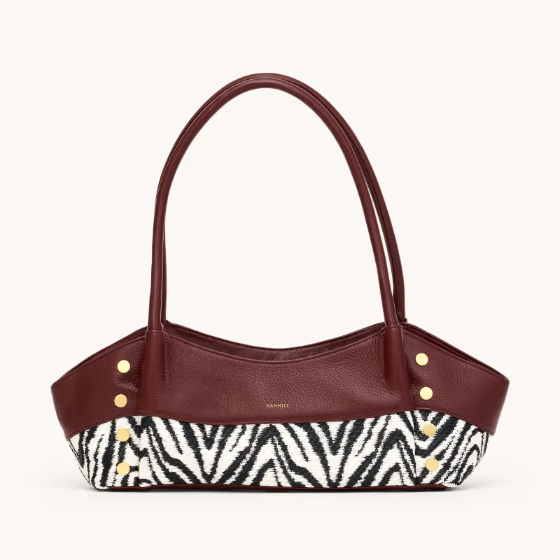 Paul Short | Zebra/Brushed Gold | Med sold by Hammitt