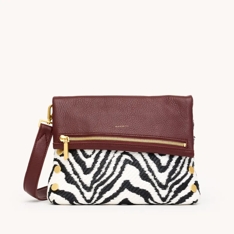 VIP | Zebra/Brushed Gold | Med sold by Hammitt