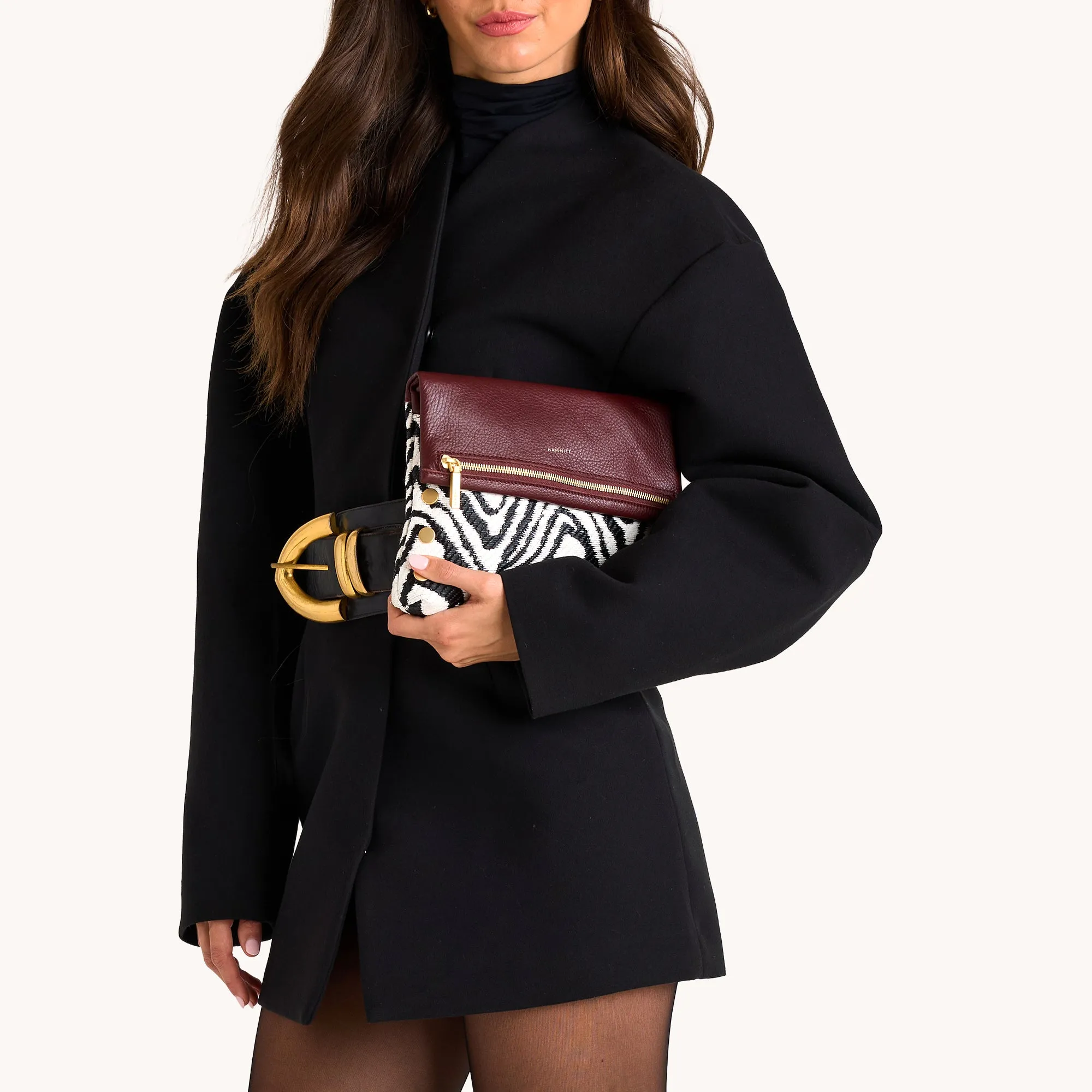 VIP | Zebra/Brushed Gold | Med sold by Hammitt product image thumbnail 3