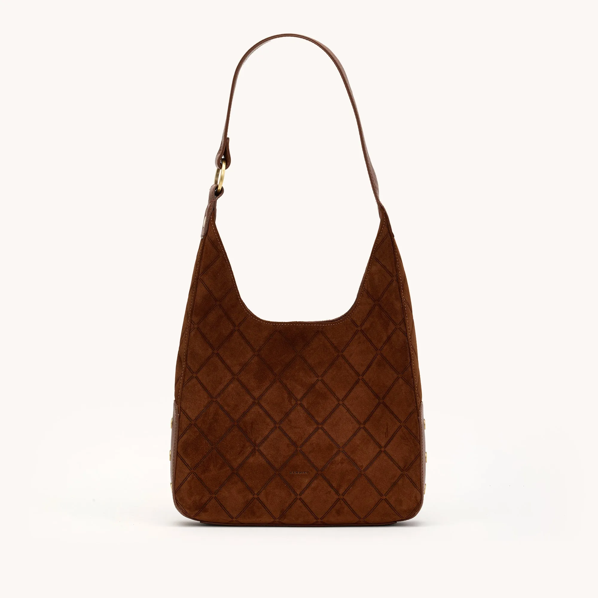 Tim | Chocolate Diamond Suede/Antique Gold | Med sold by Hammitt product image thumbnail 3