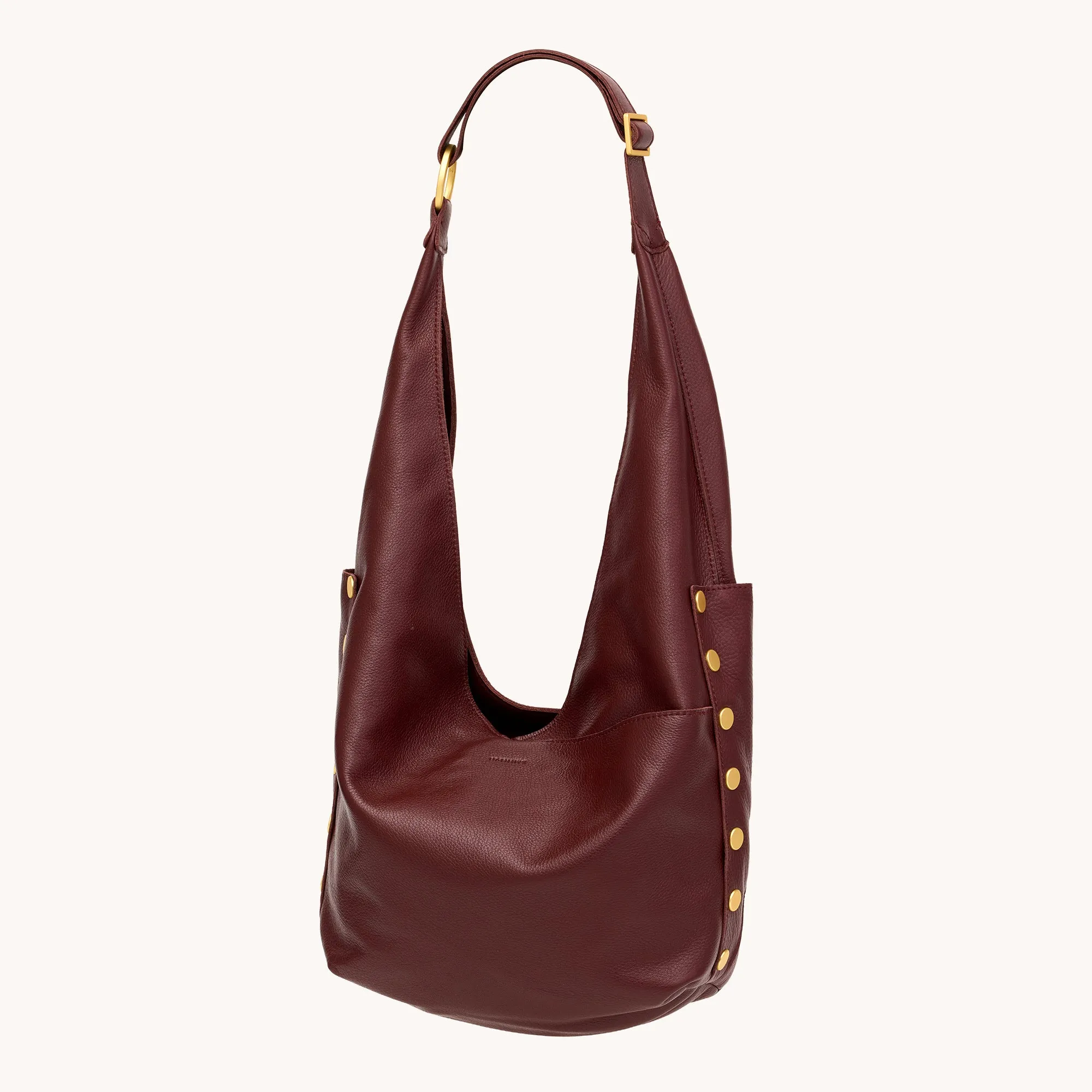 Tom Zip | Cherrywood Pebble/Brushed Gold | Lrg sold by Hammitt product image thumbnail 5