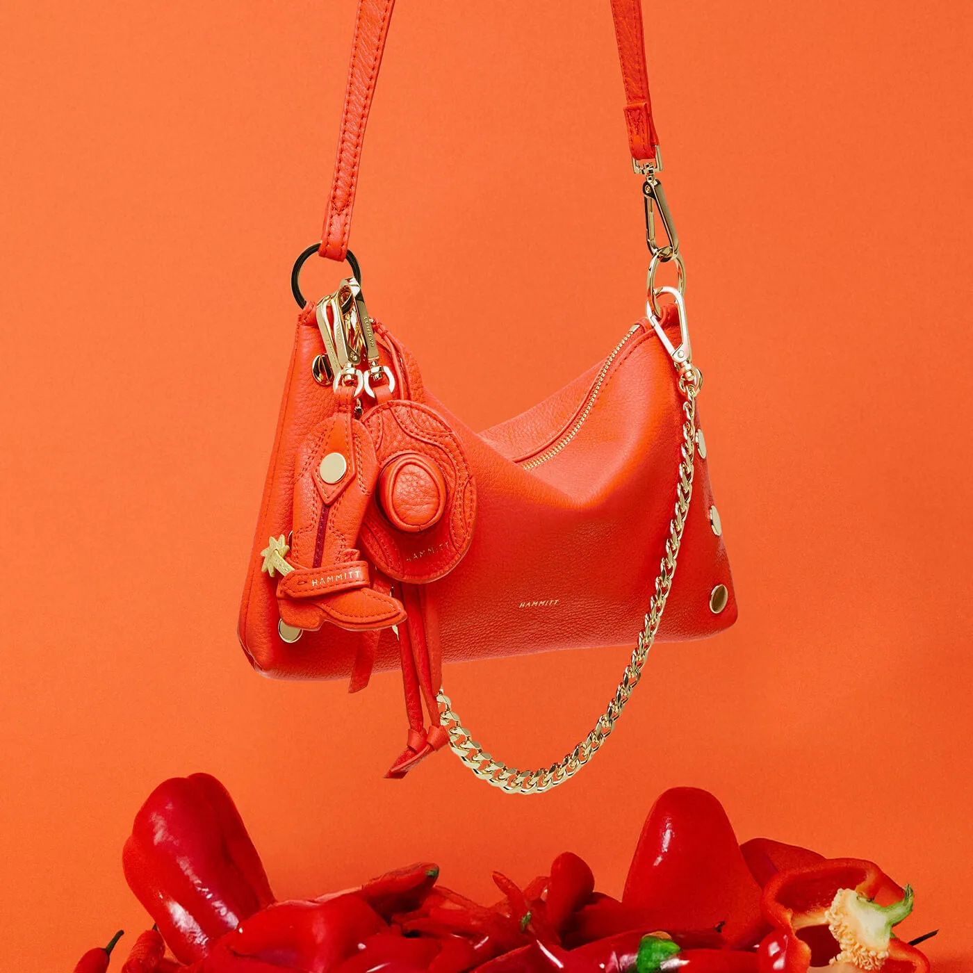 Cowboy Russ Charm | Habanero/Gold sold by Hammitt product image thumbnail 2