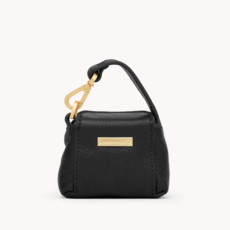 Mini B | Black/Brushed Gold made by Hammitt