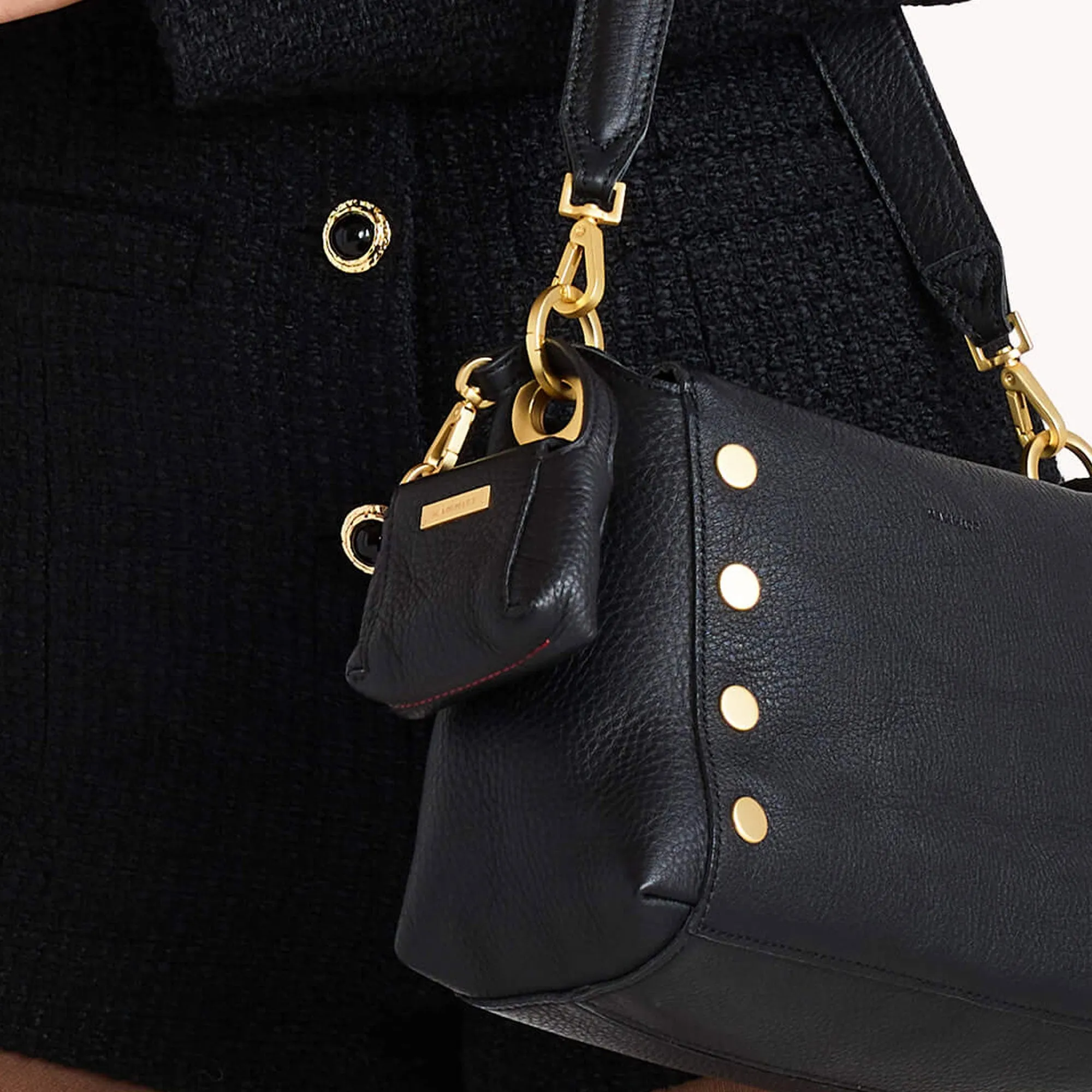 Mini B | Black/Brushed Gold sold by Hammitt product image thumbnail 2