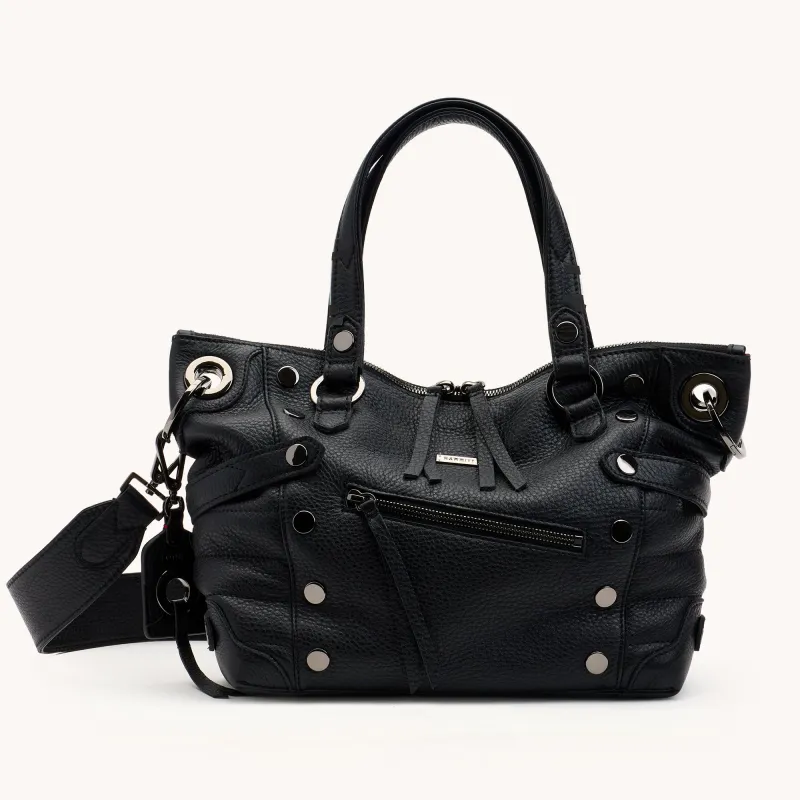 Daniel | Moto Black/Gunmetal | Med sold by Hammitt