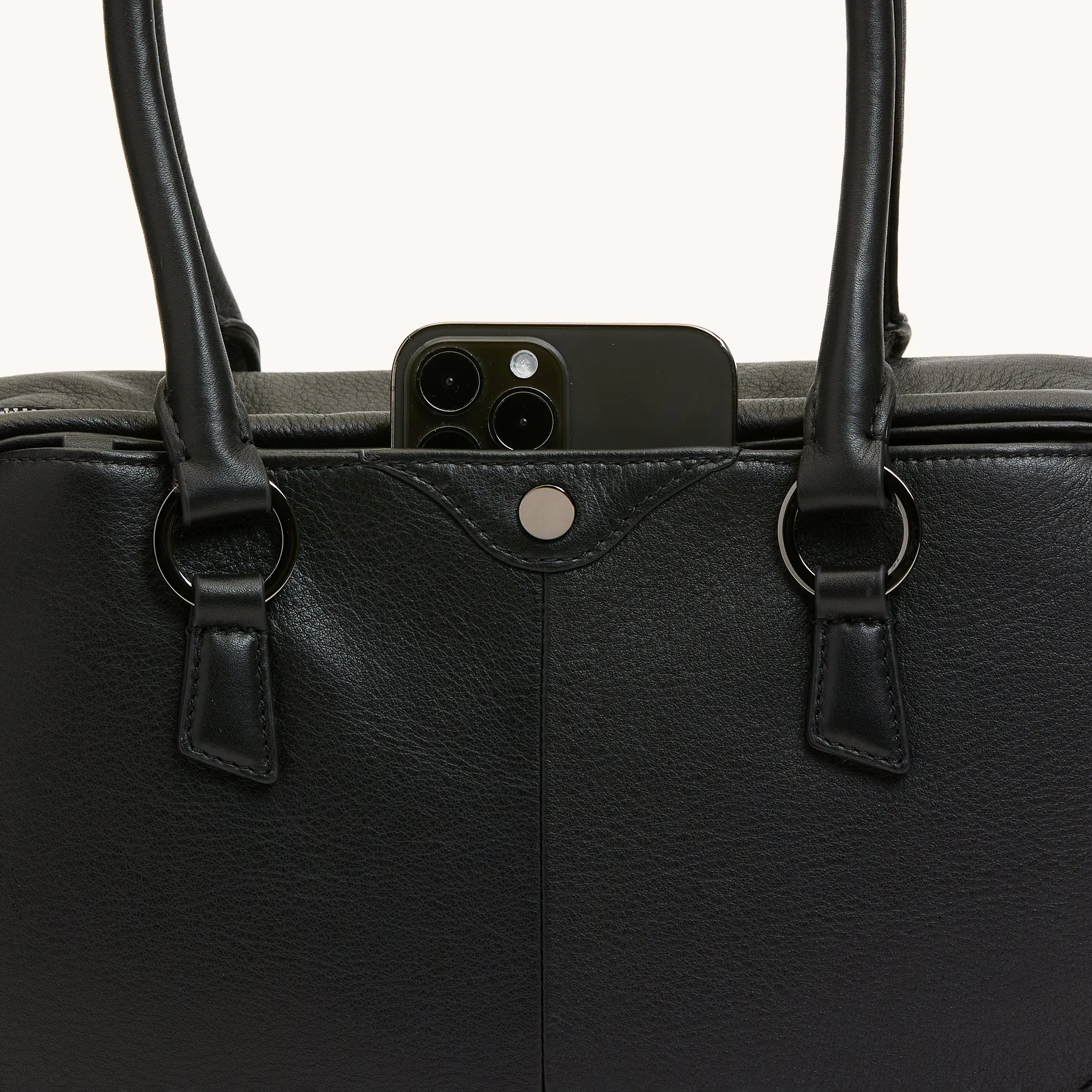 Meredith | Black/Gunmetal | Med sold by Hammitt product image thumbnail 5