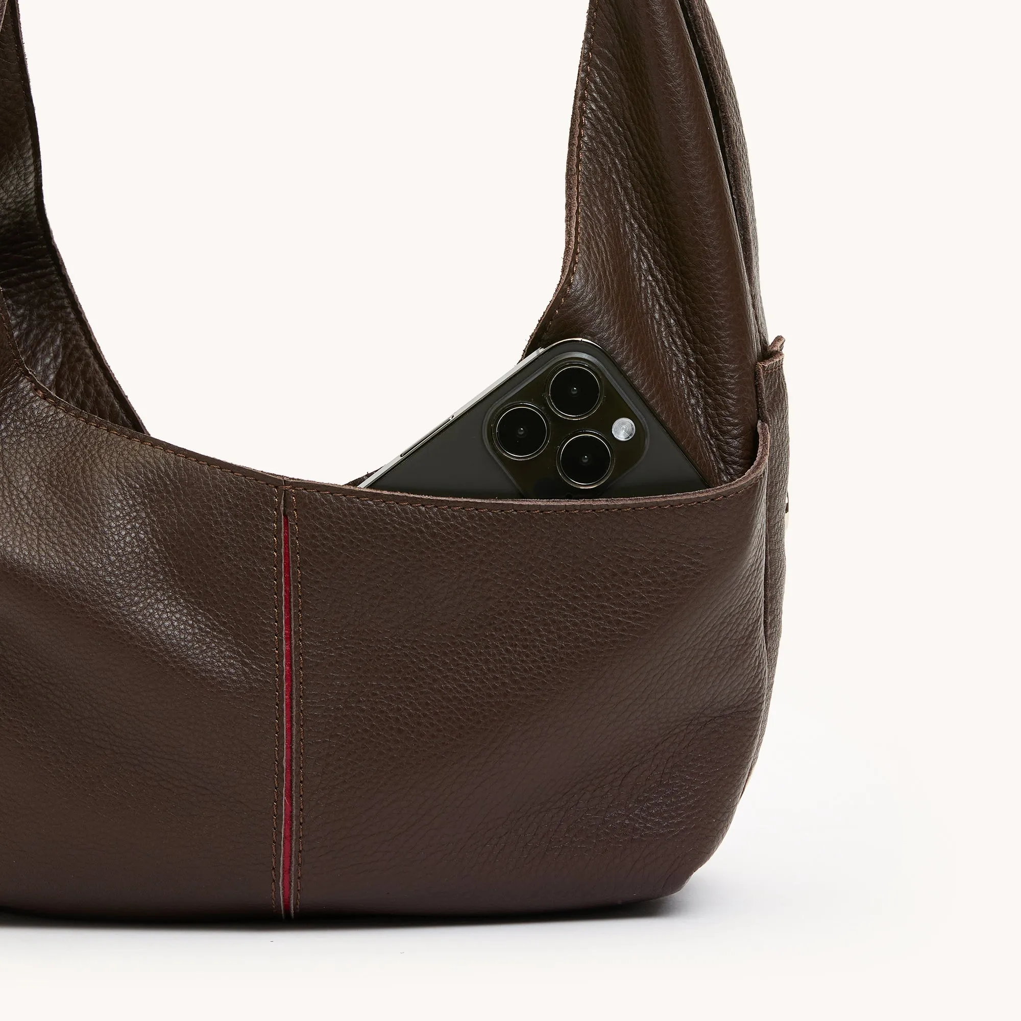 Tom Zip | Espresso Pebble/Silver | Med sold by Hammitt product image thumbnail 5