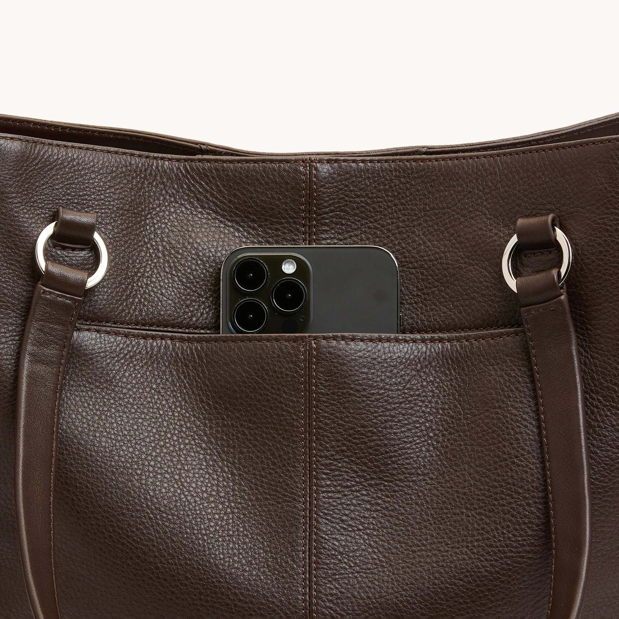 Andersen Revival | Espresso Pebble/Silver | LRG sold by Hammitt product image thumbnail 5