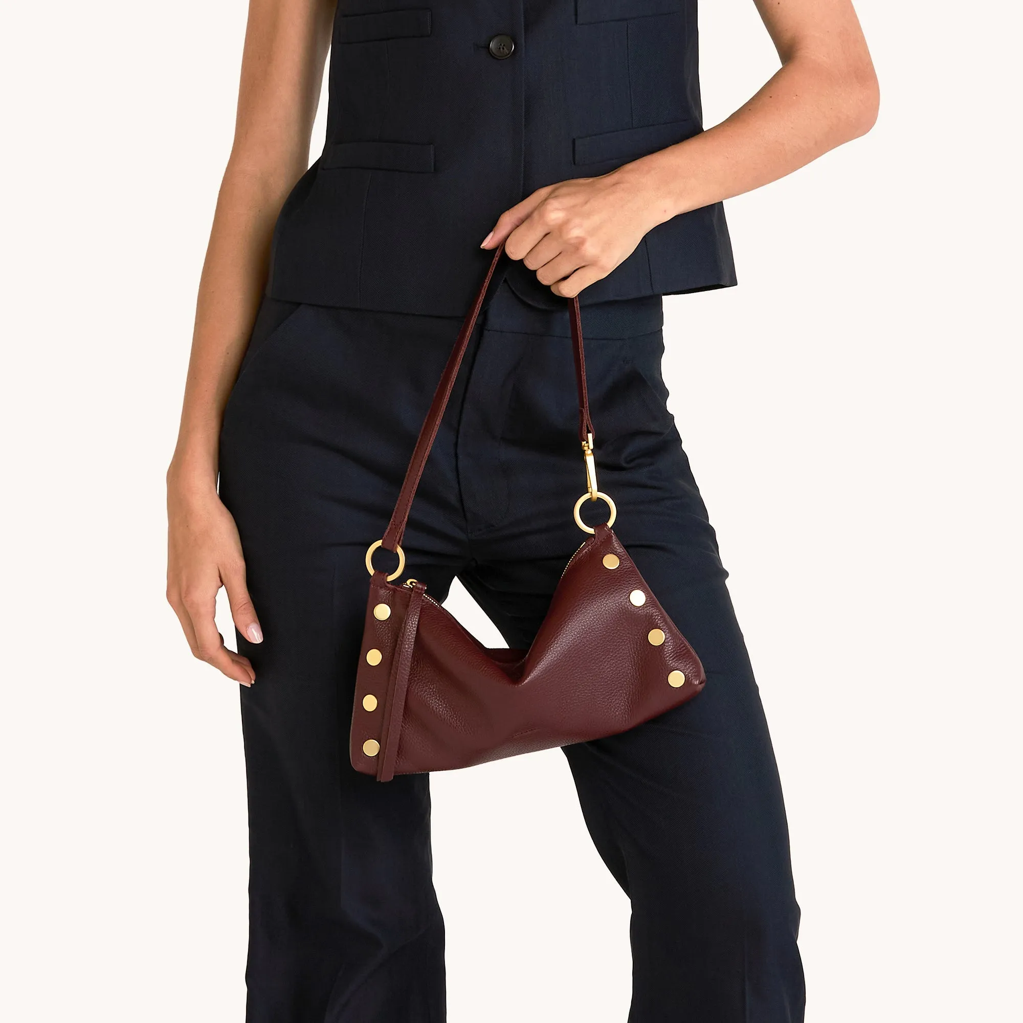 Kyle | Cherrywood Pebble/Brushed Gold | Sml sold by Hammitt product image thumbnail 4