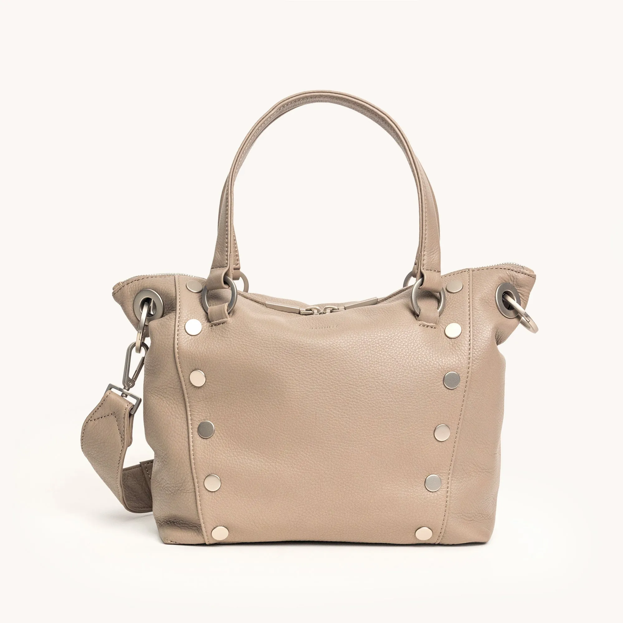 Daniel | Pewter Pebble/Brushed Silver | Med sold by Hammitt