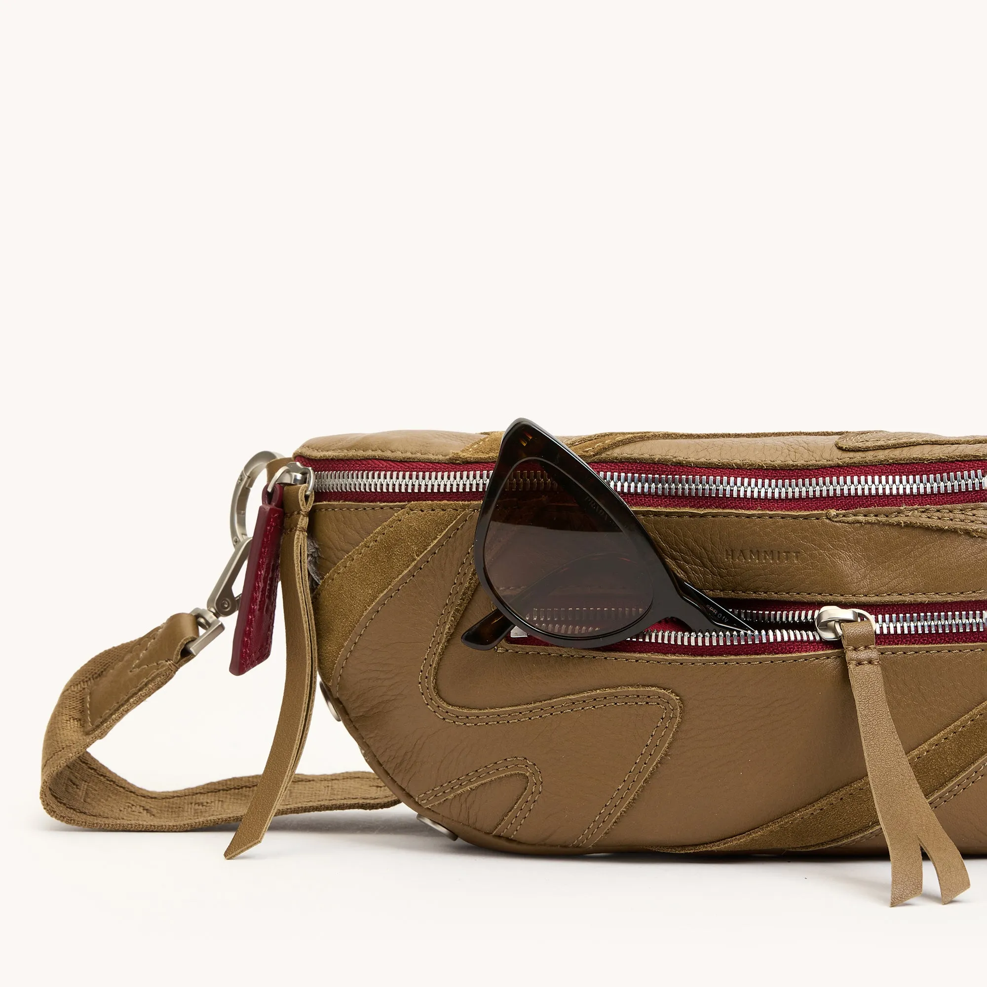 Charles Crossbody | High Top/Brushed Silver | Med sold by Hammitt product image thumbnail 4