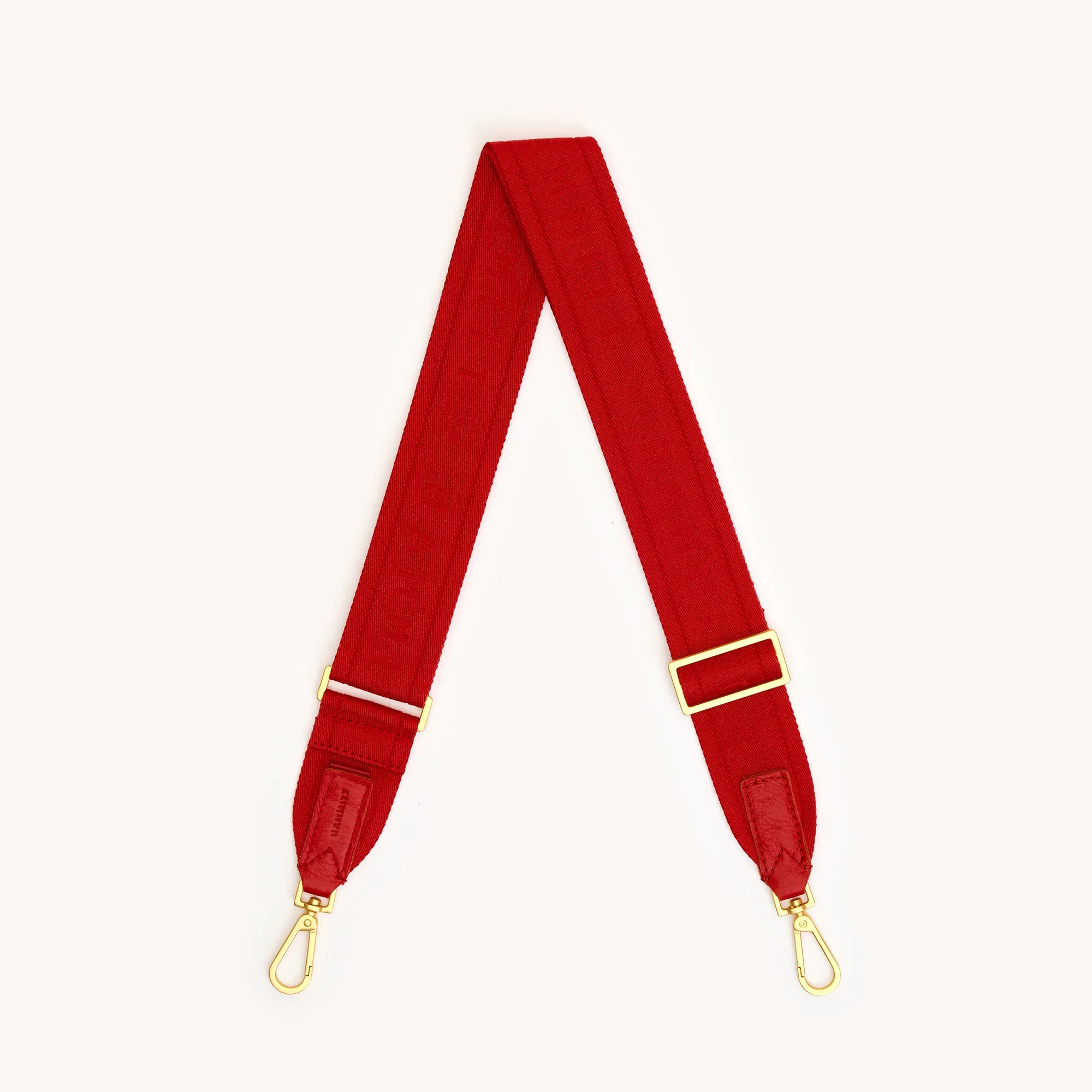 Webbing Crossbody Strap | Harissa Red/Brushed Gold sold by Hammitt product image thumbnail 2