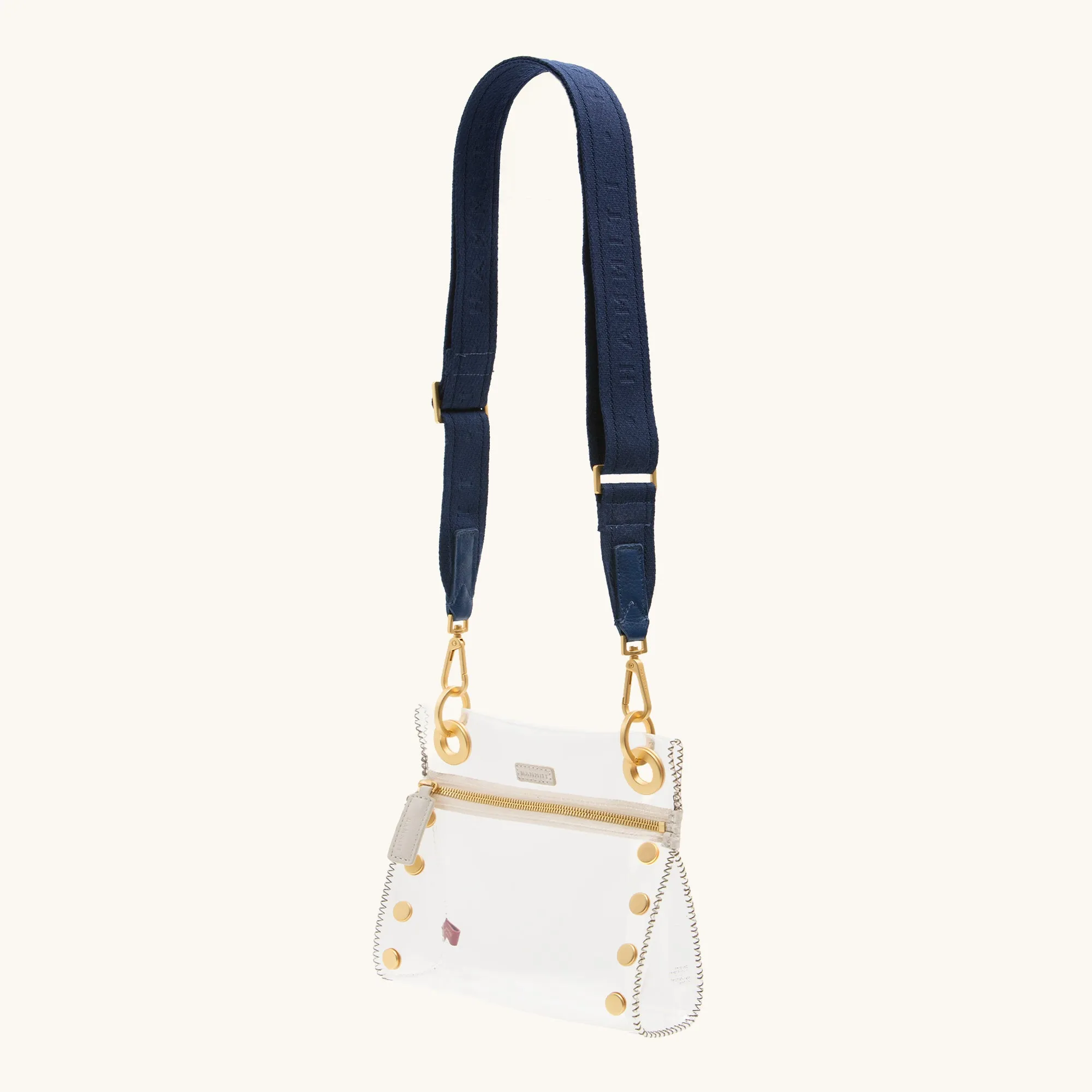Webbing Crossbody Strap | Riviera Navy/Brushed Gold sold by Hammitt product image thumbnail 3
