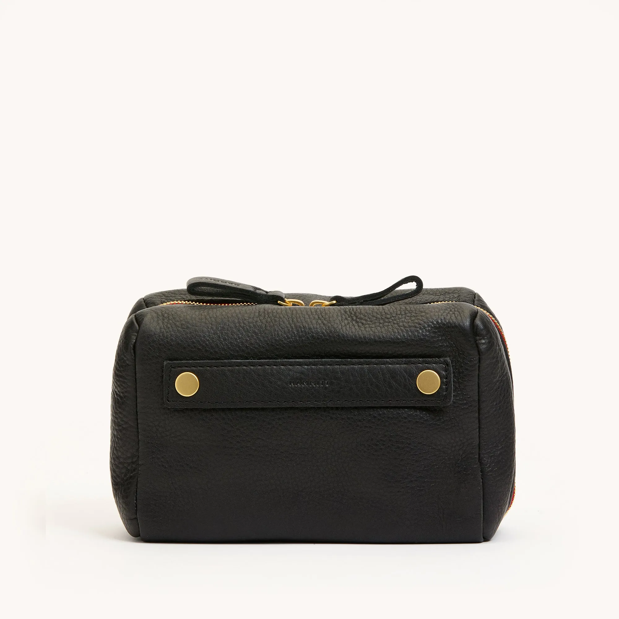 Powers | Black/Brushed Gold Red Zip | Med sold by Hammitt