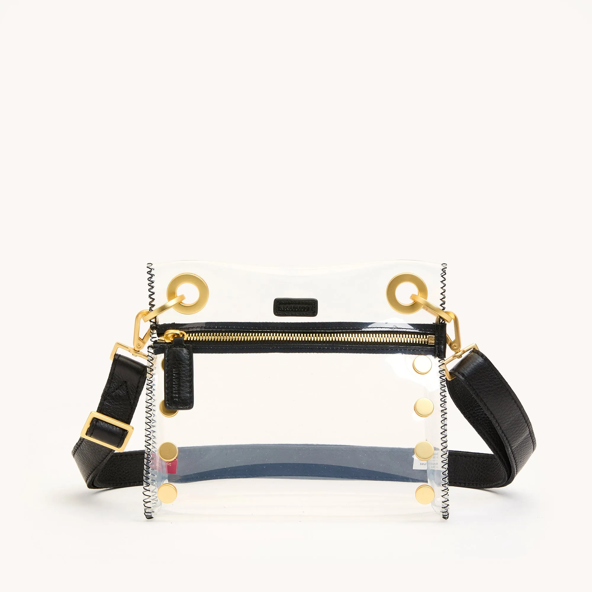 Tony Clear | Black/Brushed Gold | Sml sold by Hammitt product image thumbnail 4