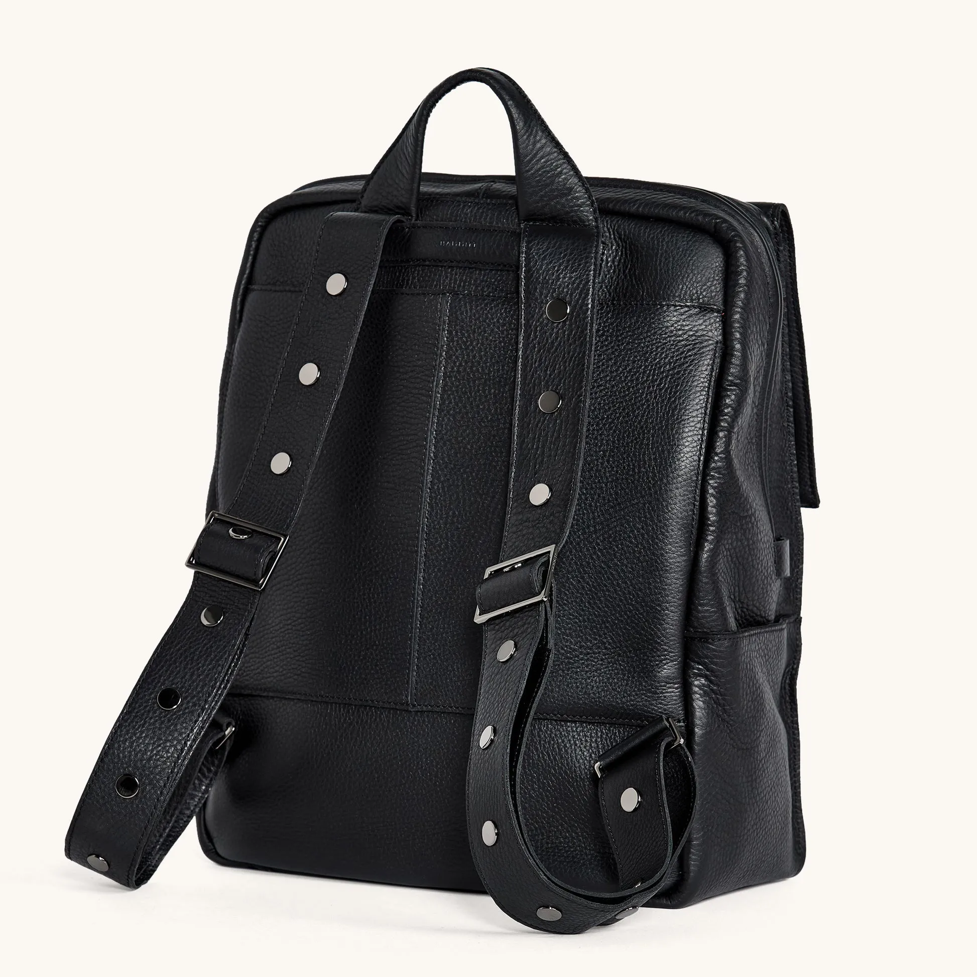 Montana Backpack | Black/Gunmetal | XL sold by Hammitt product image thumbnail 4